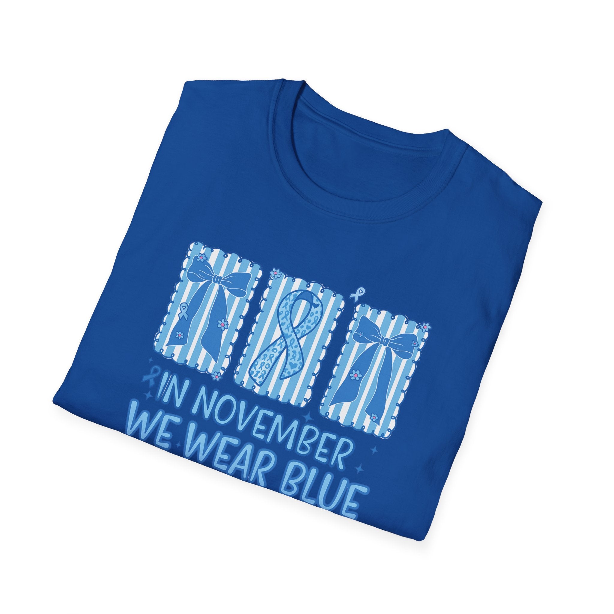 Diabetes Awareness T-Shirt — "In November We Wear Blue"