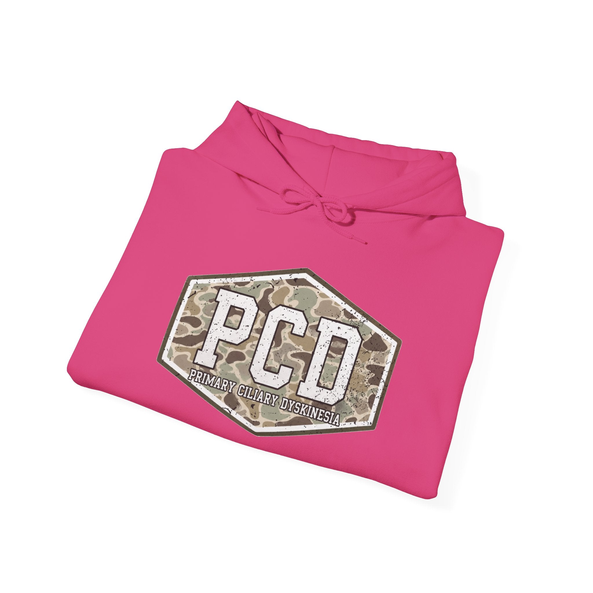 PCD Camo Logo Hoodie – Tactical Military Style Pullover