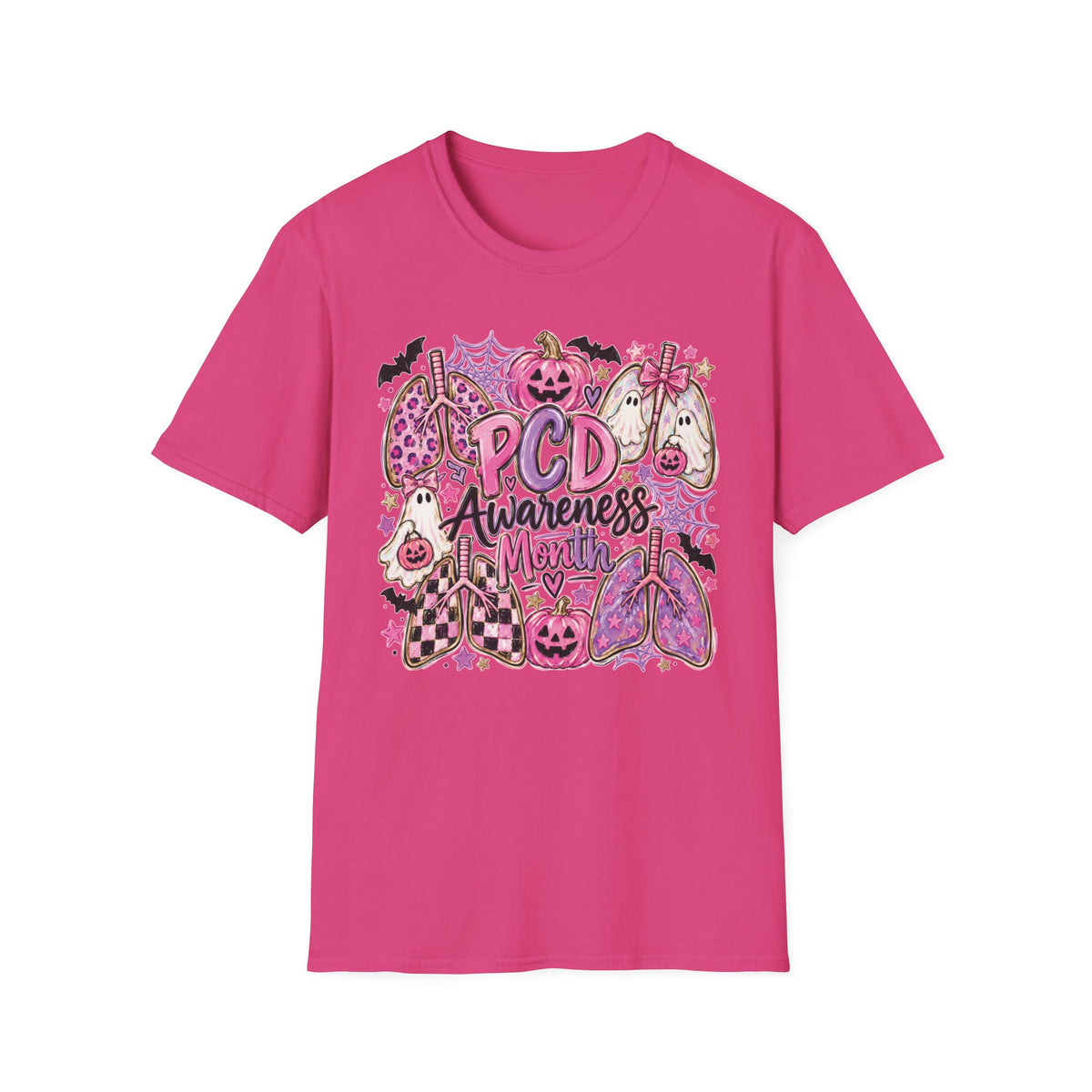 PCD Awareness Month Pumpkin T-Shirt