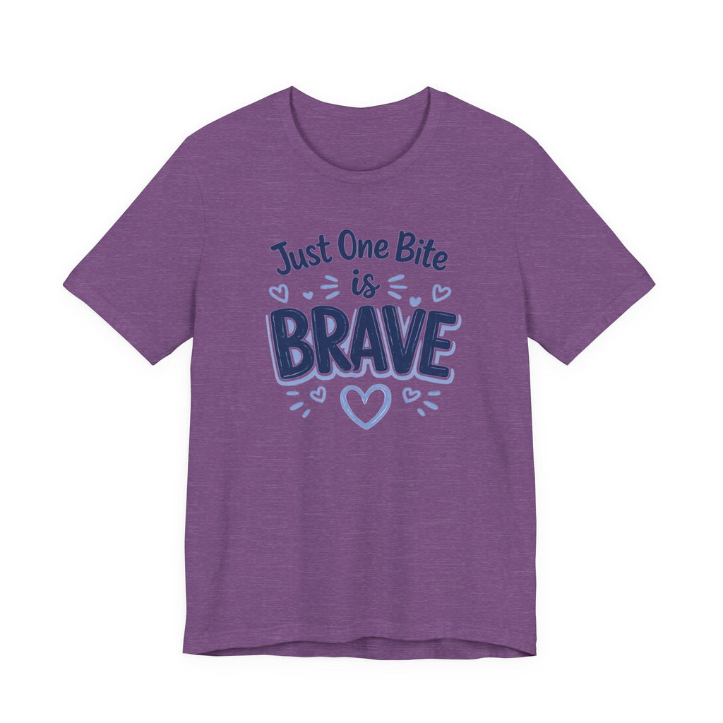 ARFID Awareness T‑Shirt — "Just One Bite is Brave" Support Tee