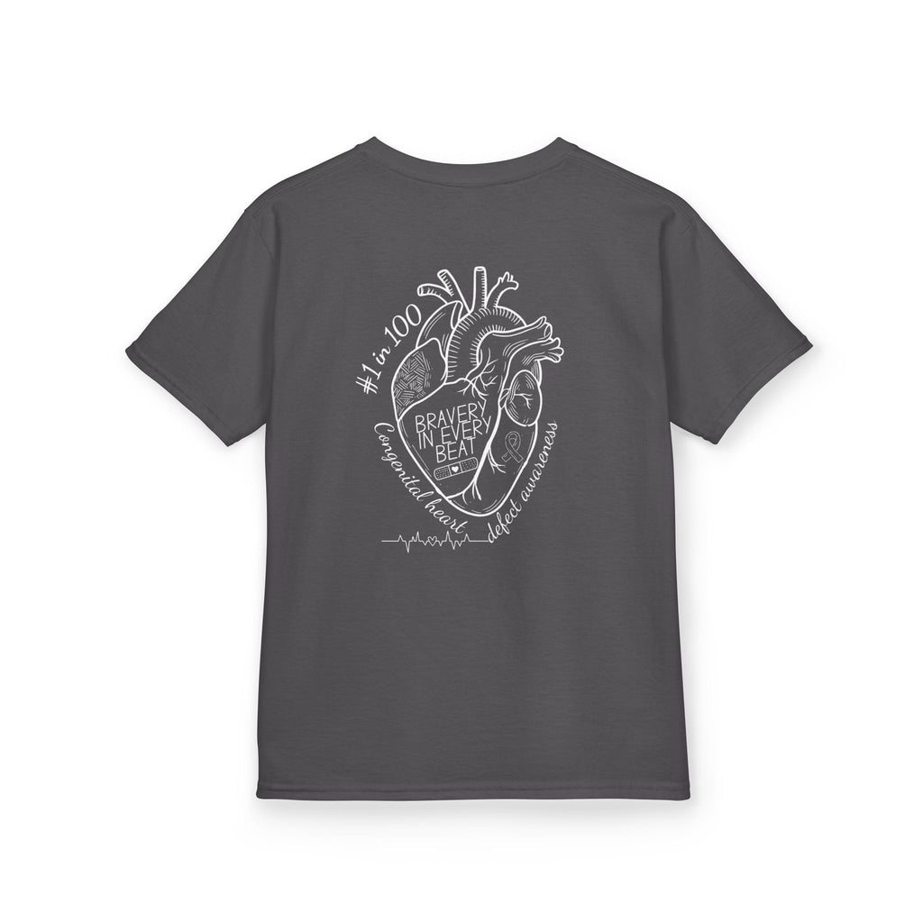 Kids "Bravery in Every Beat" CHD T-Shirt