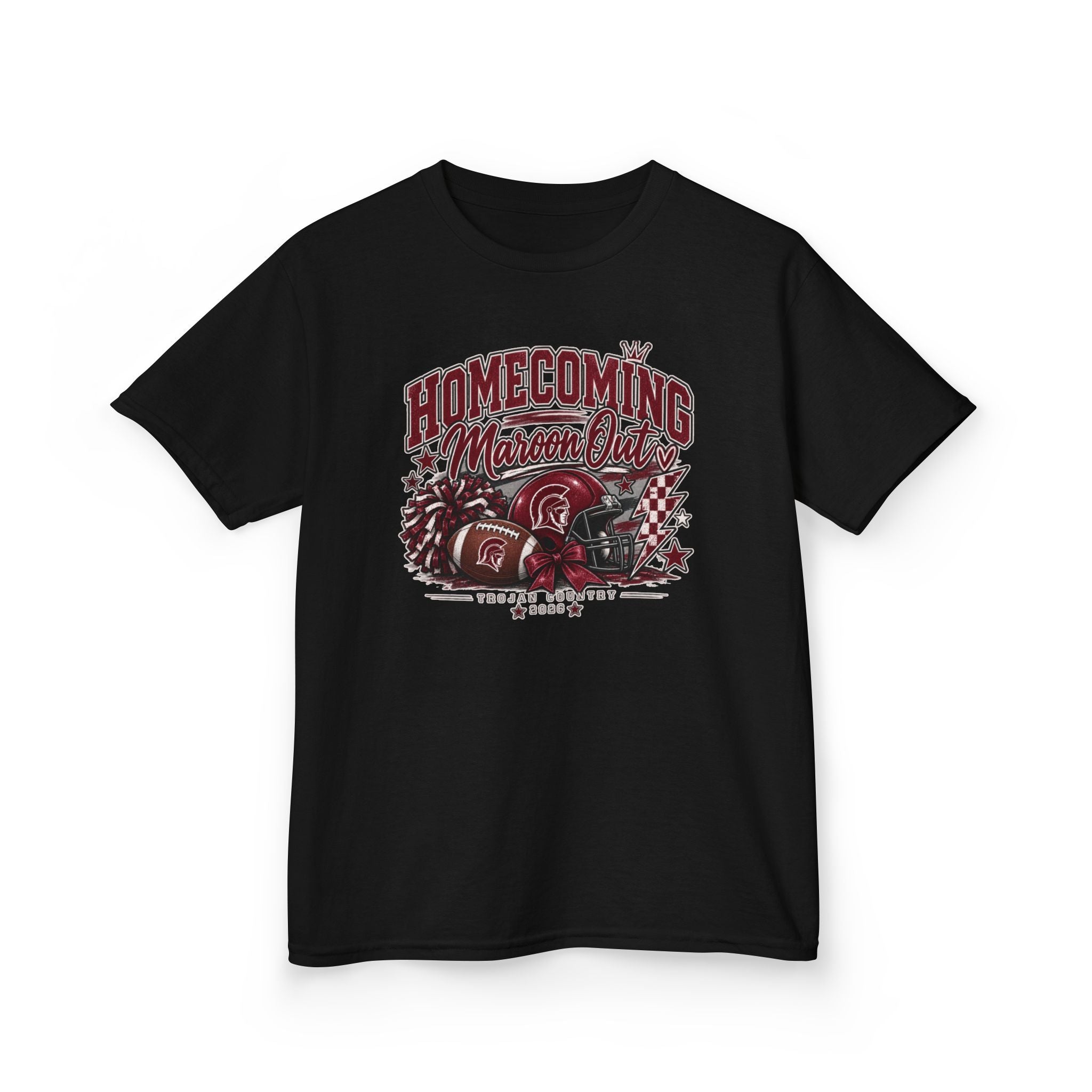Kids Tee - 'Homecoming' Retro Football Design