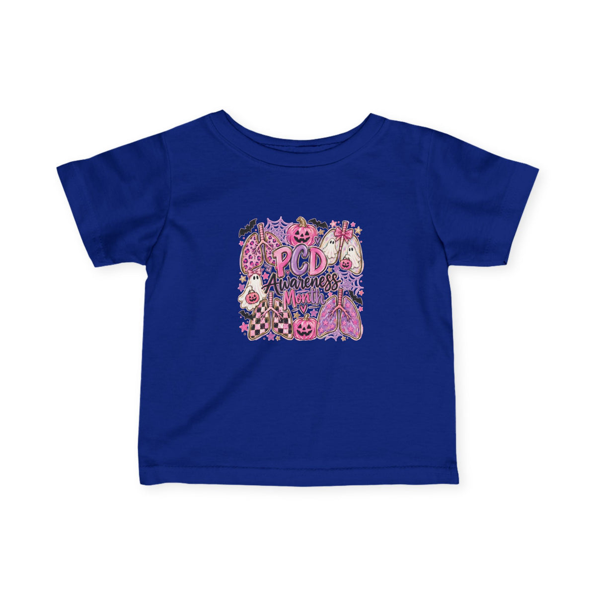Infant Tee — Pink PCD Awareness Baby Shirt