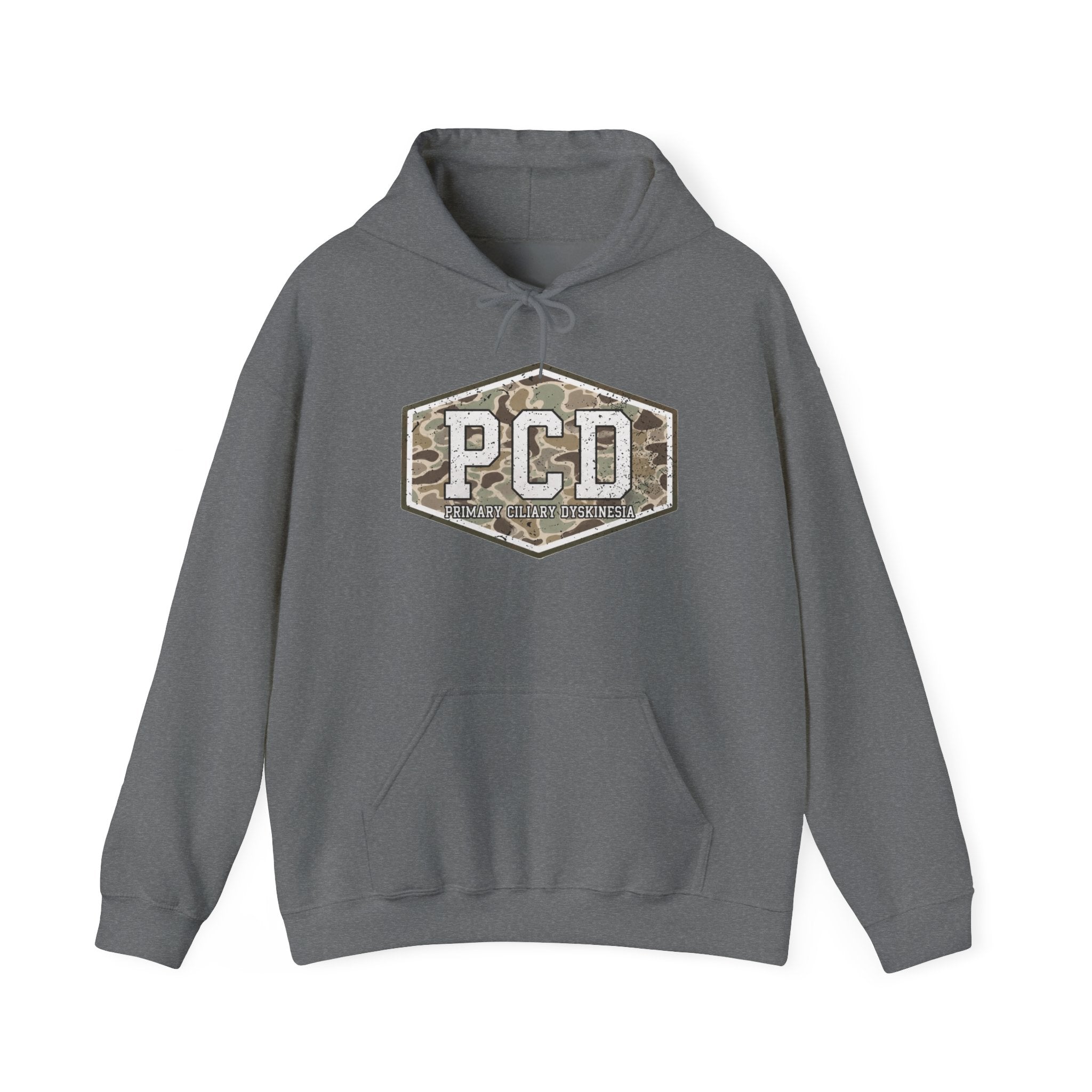 PCD Camo Logo Hoodie – Tactical Military Style Pullover
