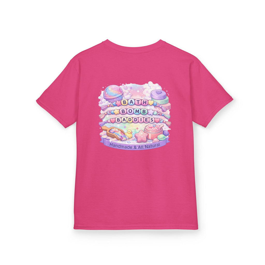Kids Bath Bomb Baddies T-Shirt — Pastel Handmade Bath Bombs Graphic Tee