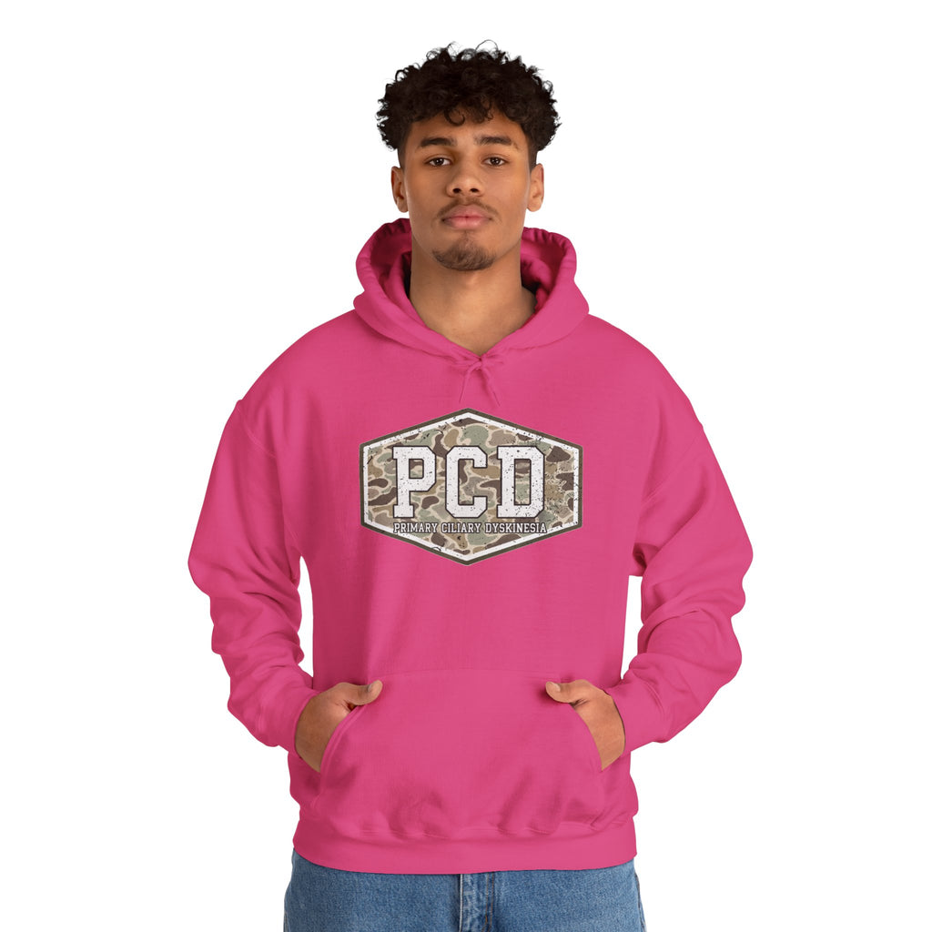 PCD Camo Logo Hoodie – Tactical Military Style Pullover