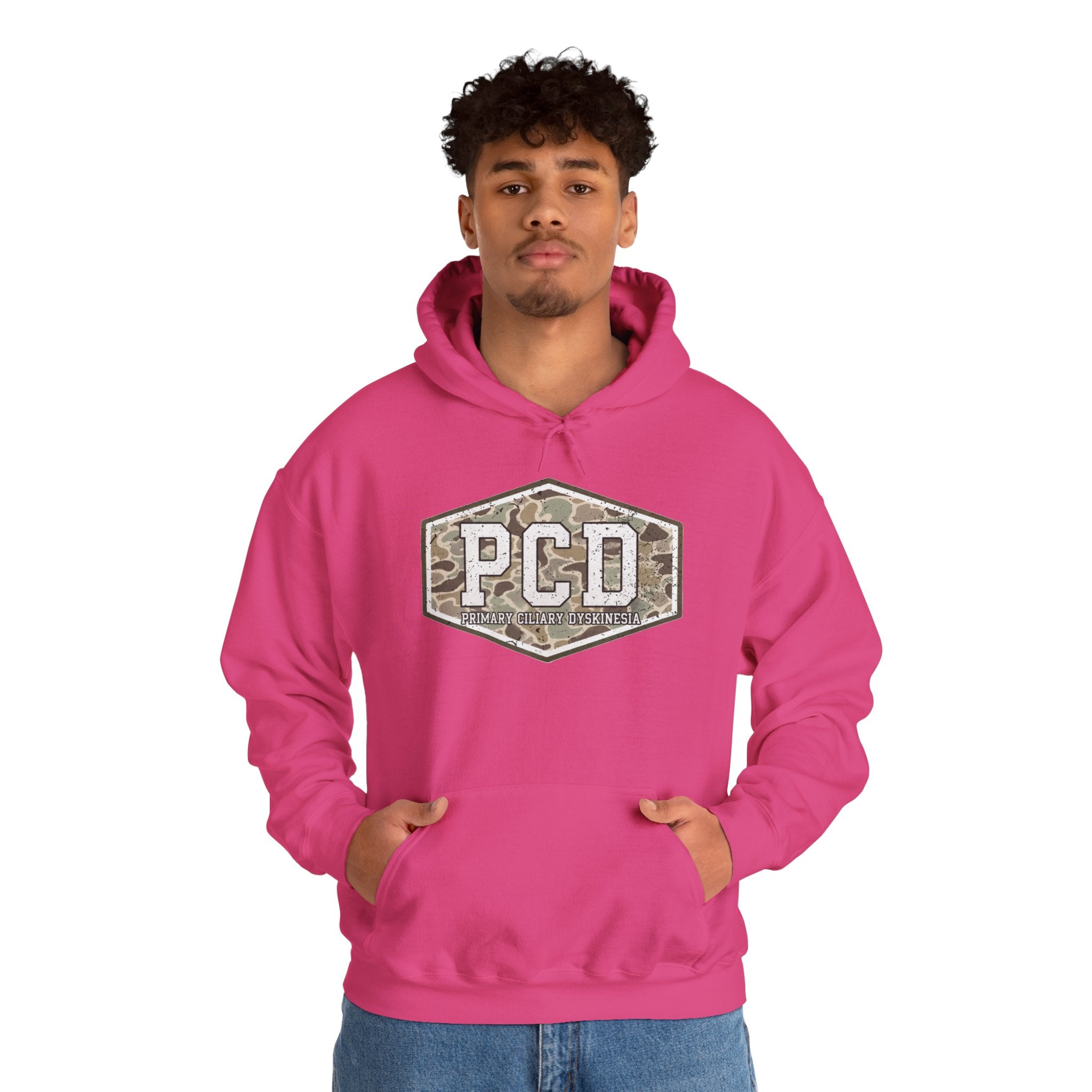 PCD Camo Logo Hoodie – Tactical Military Style Pullover