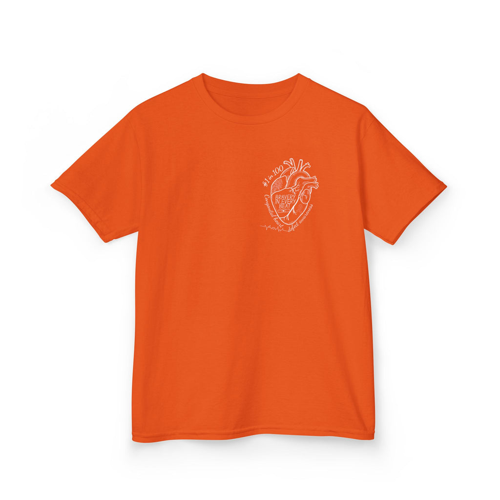 Kids "Bravery in Every Beat" CHD T-Shirt