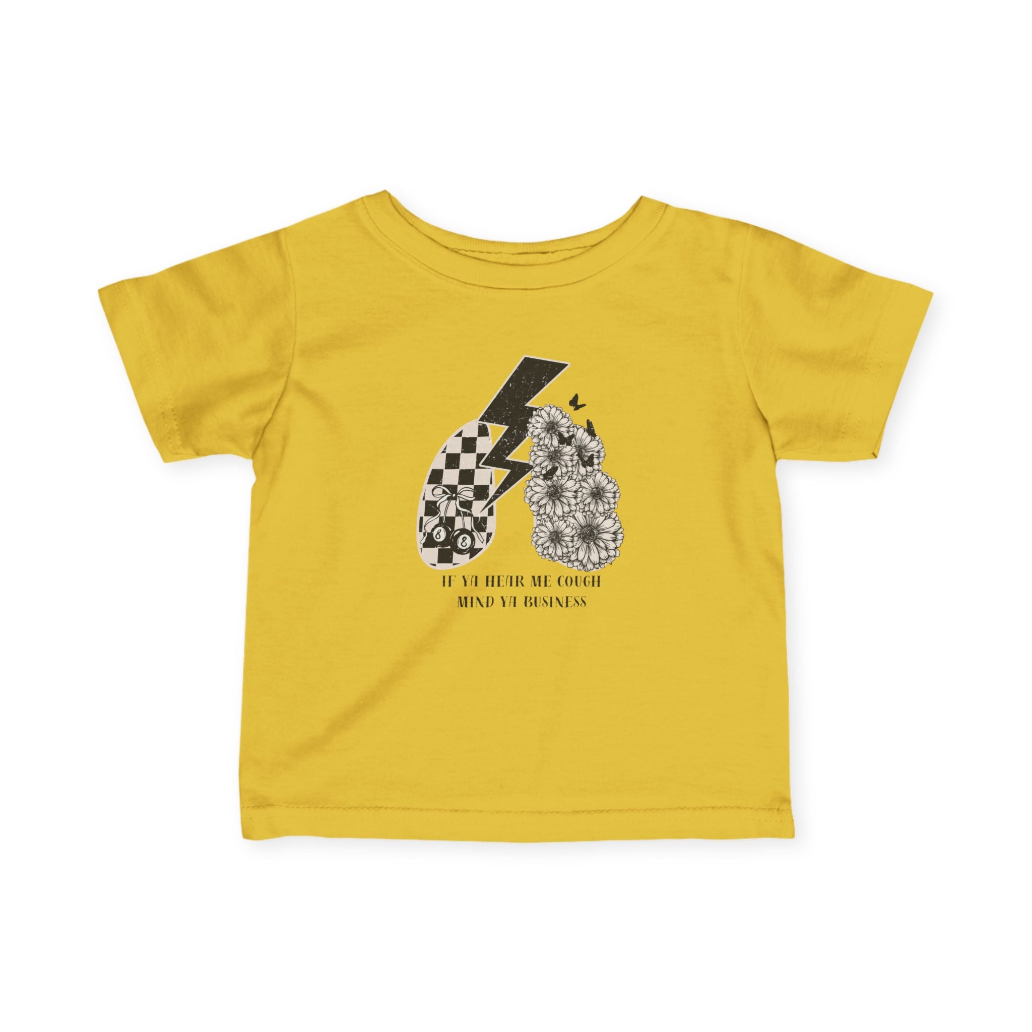 Infant Tee - Lungs Mind ya Business