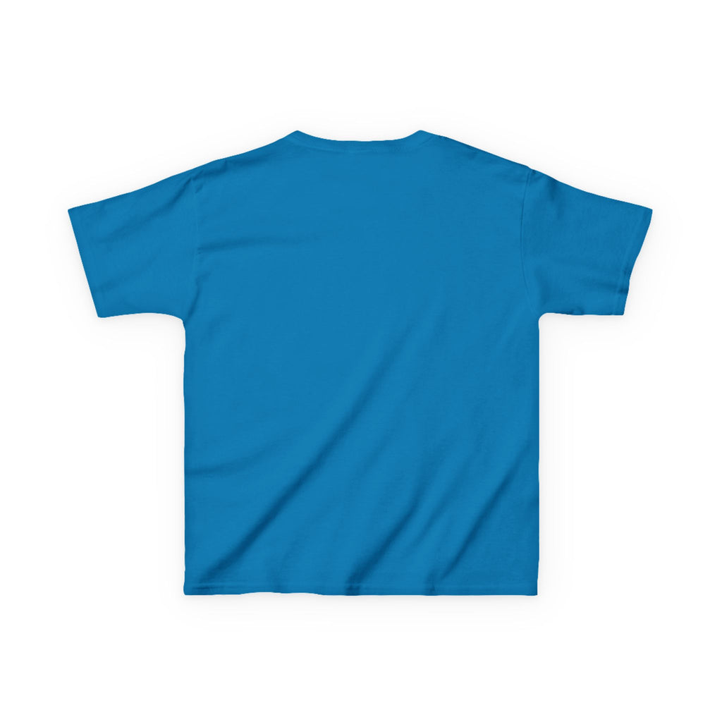 The Jentri- Primary Ciliary Dyskinesia Awareness Kids Tee — Orange & Blue Ribbon Design