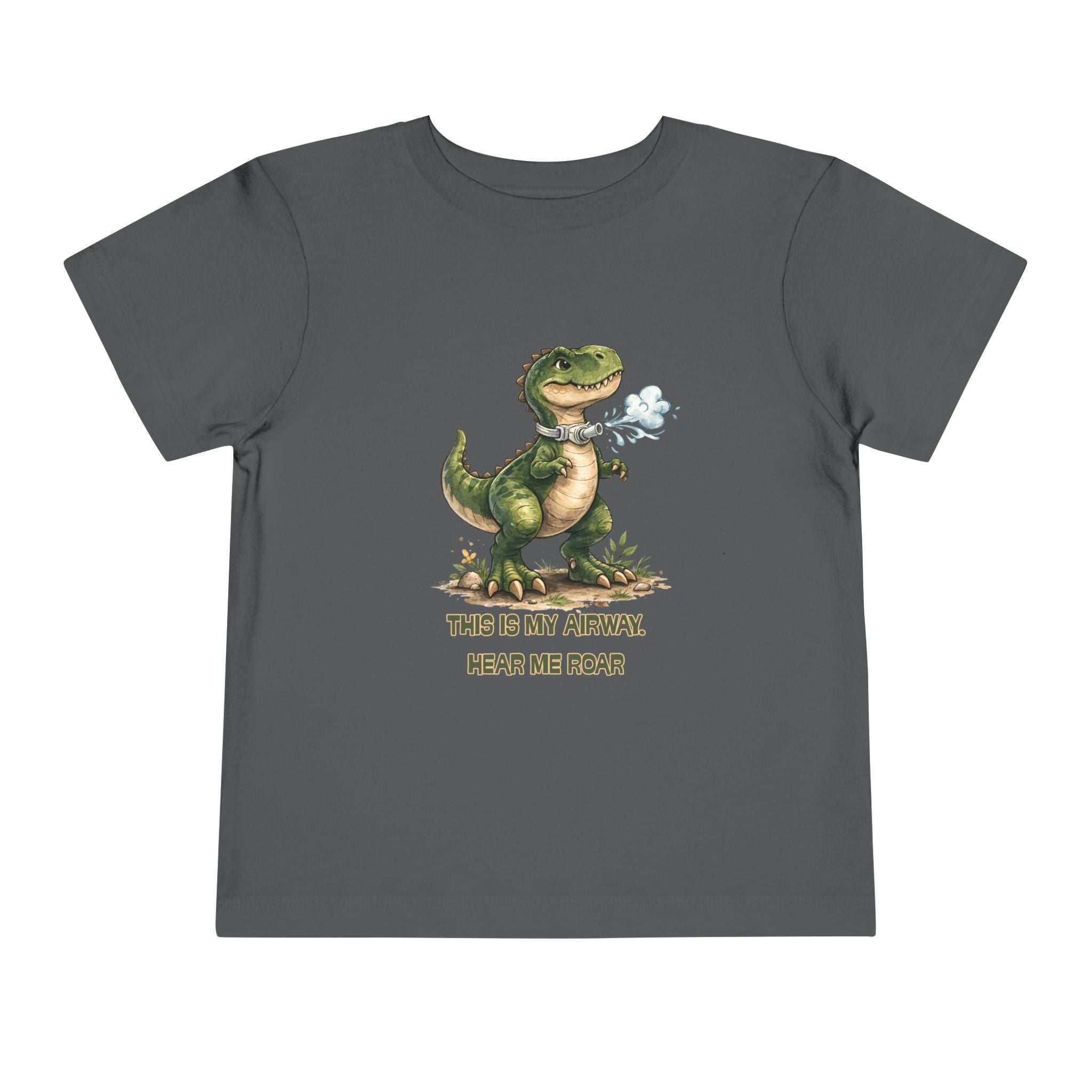 Trach Awareness Toddler Tee — "Airway Hear Me Roar!"