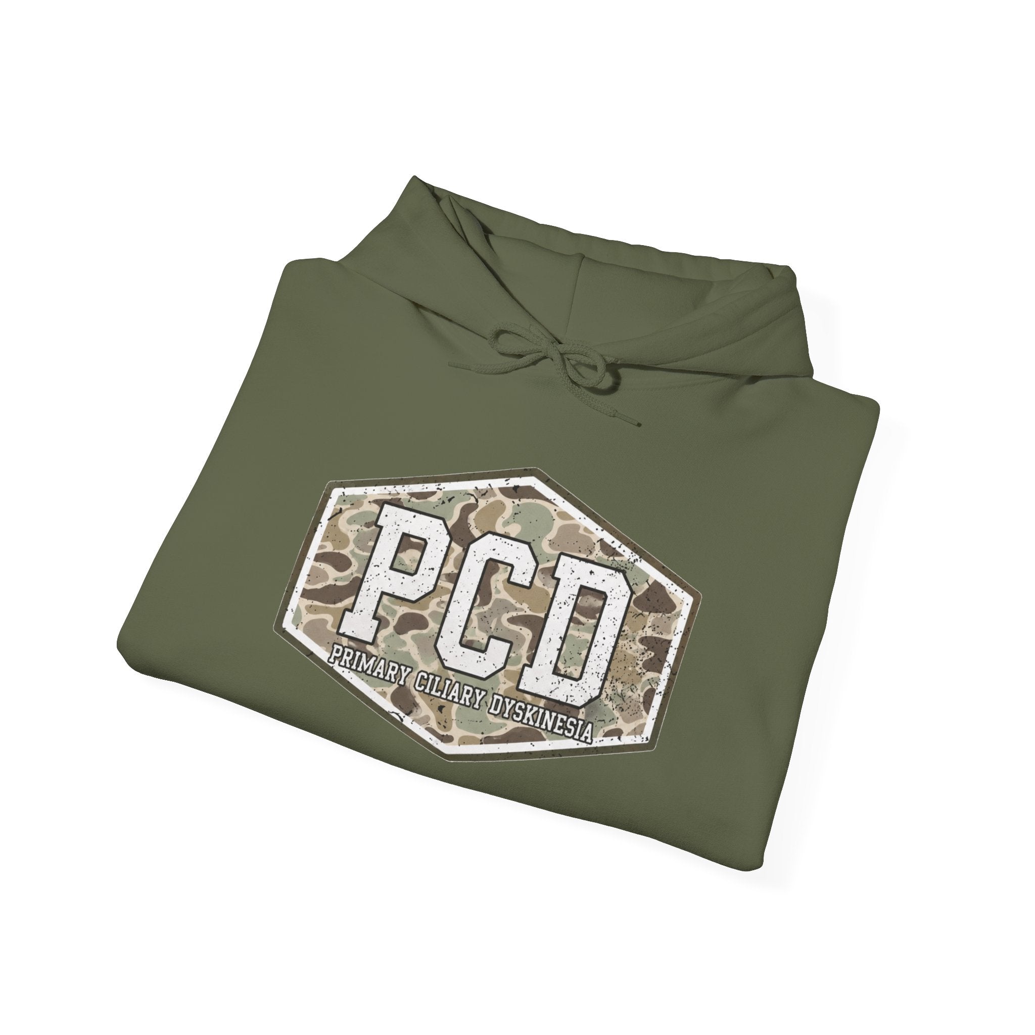 PCD Camo Logo Hoodie – Tactical Military Style Pullover