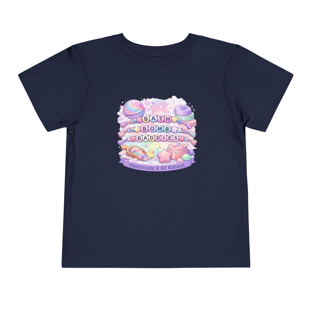Toddler Bath Bomb Baddies T-Shirt — Pastel Handmade Bath Bombs Graphic Tee