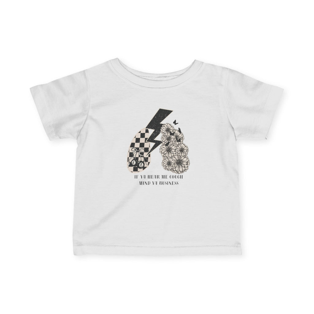 Infant Tee - Lungs Mind ya Business