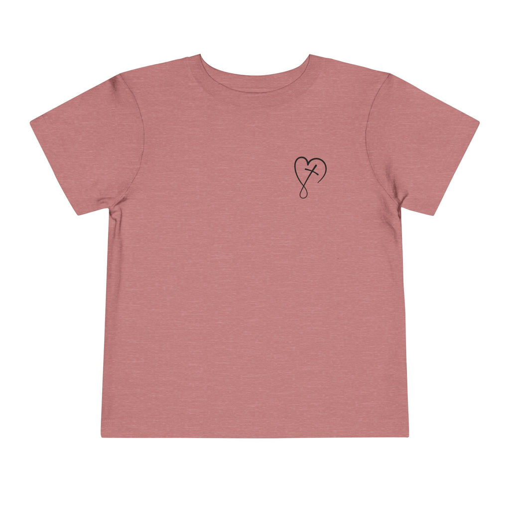 Toddler Short sleeve Jesus has my back