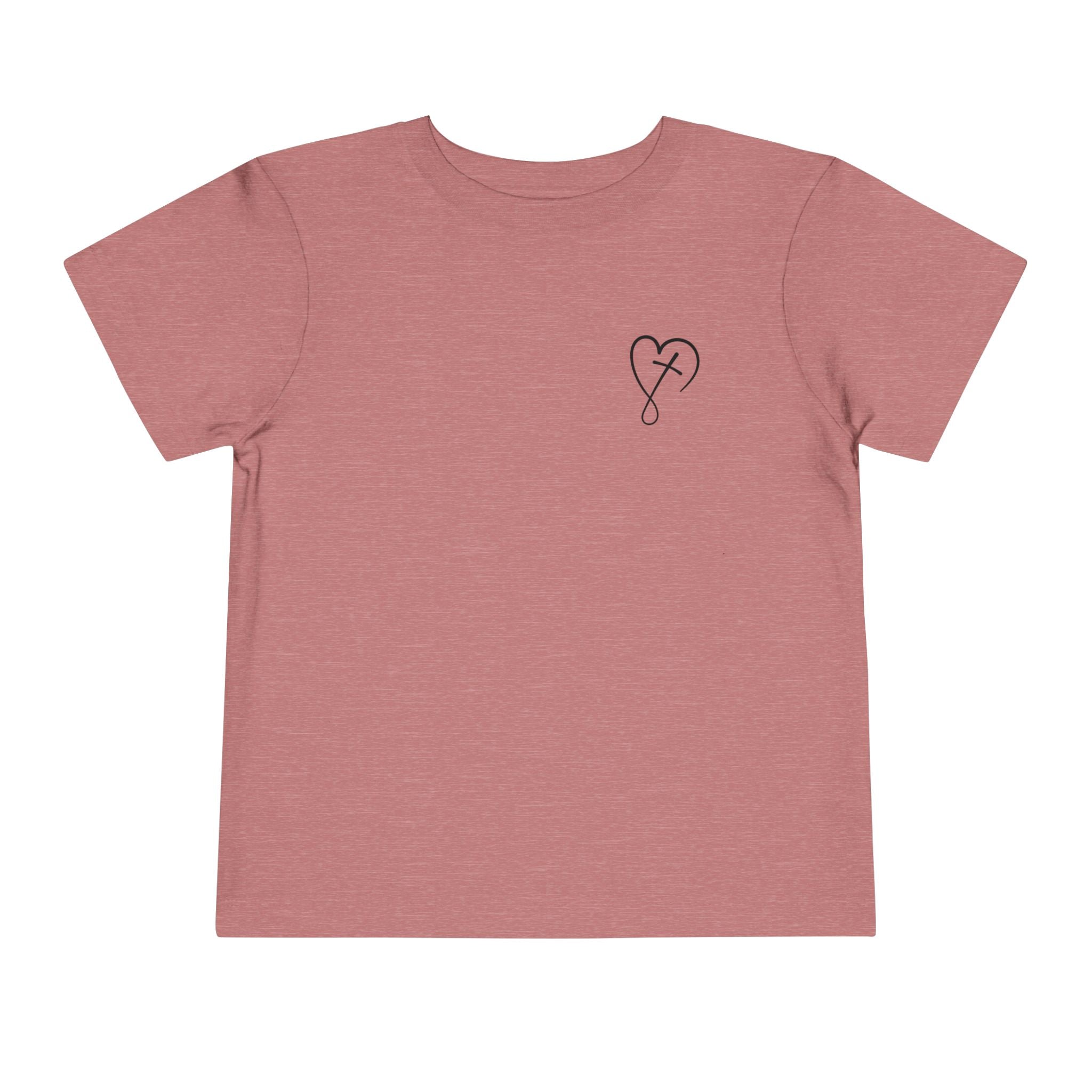 Toddler Short sleeve Jesus has my back