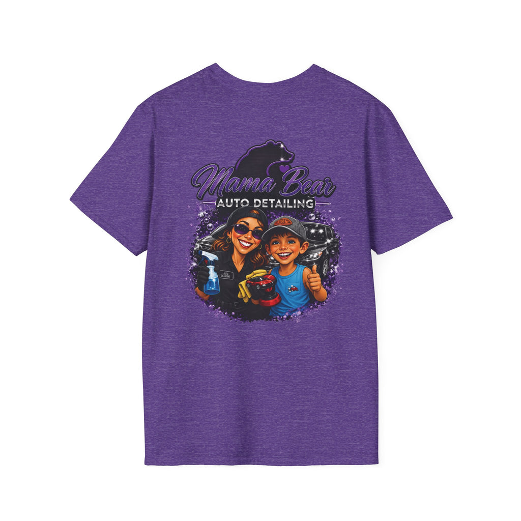 Mama Bear Auto Detailing Tee — Women's Car Care Shirt for Detailers