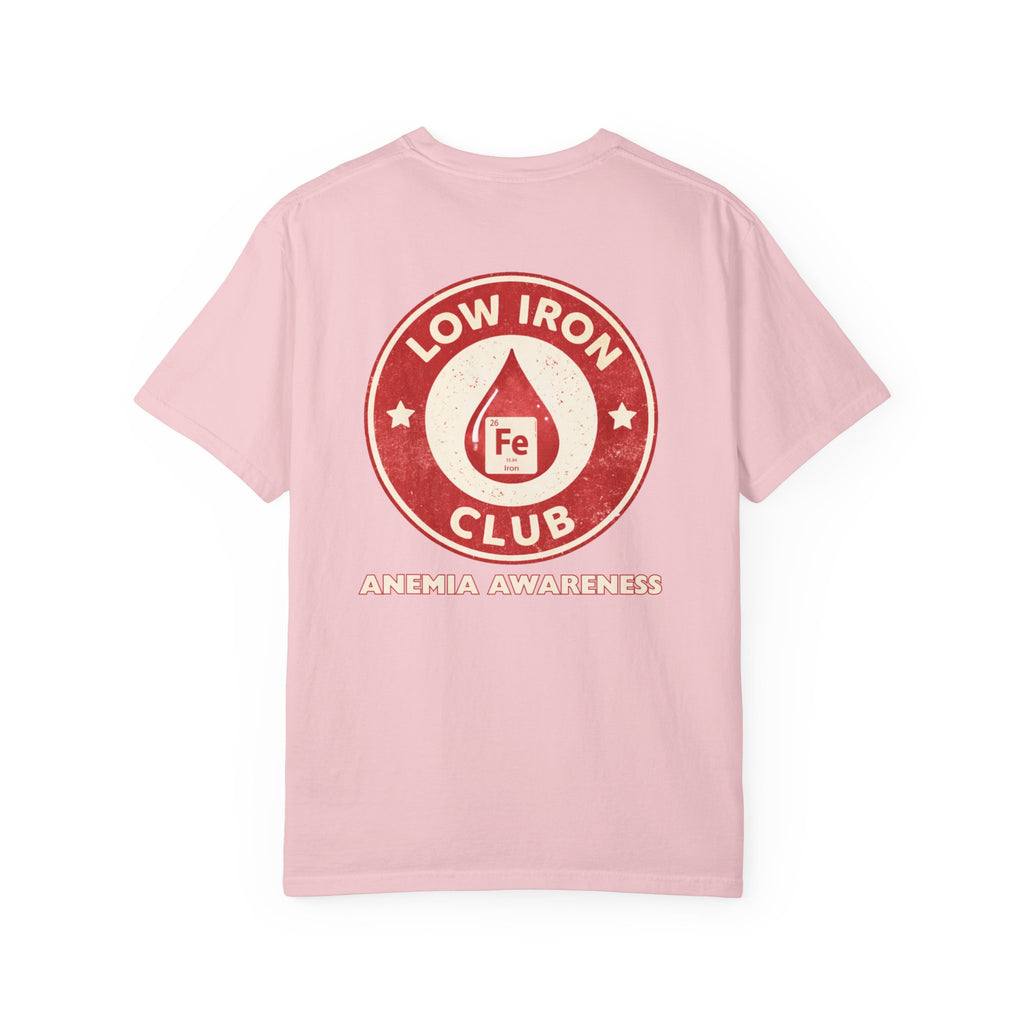 Low Iron Club T-Shirt — Anemia Awareness Tee