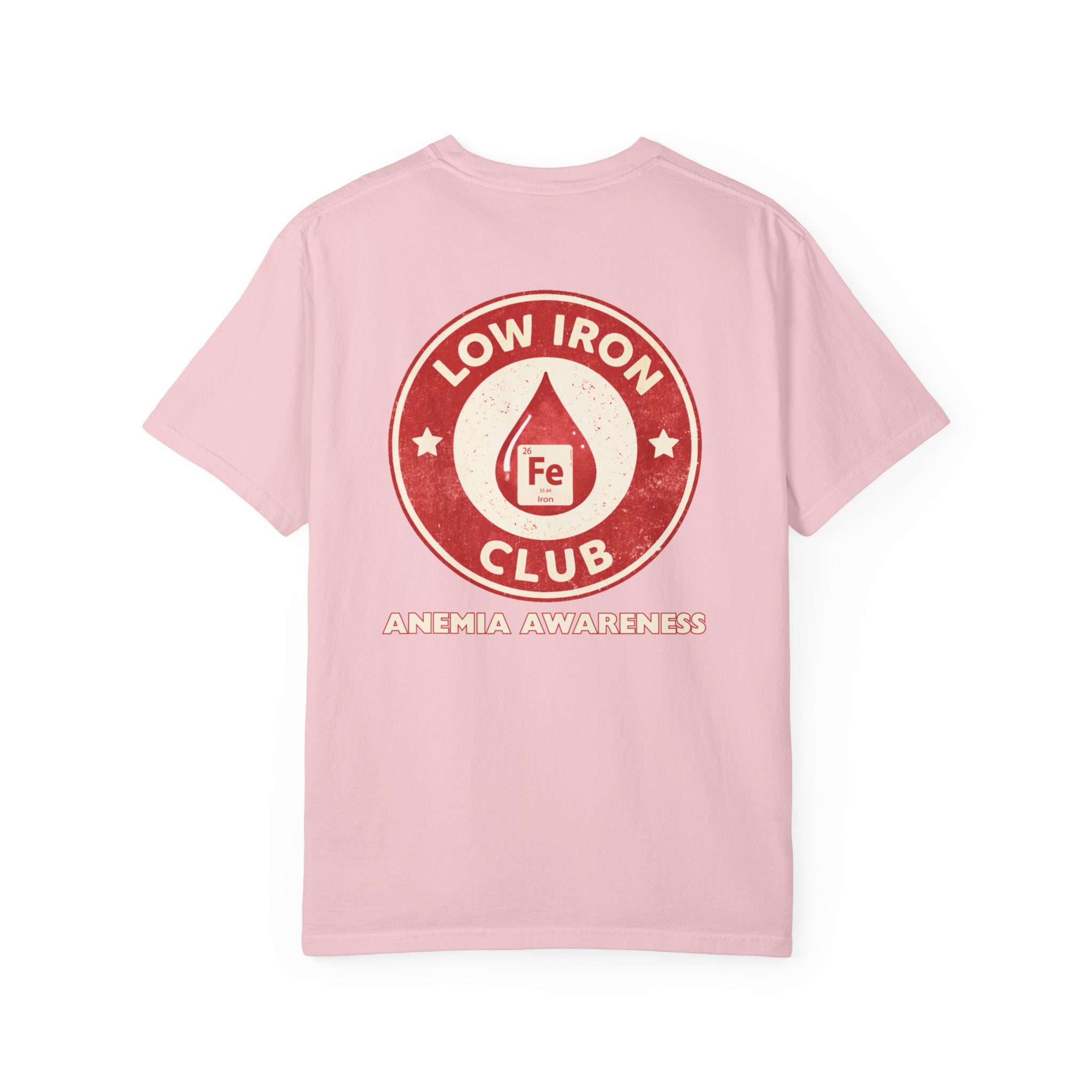 Low Iron Club T-Shirt — Anemia Awareness Tee