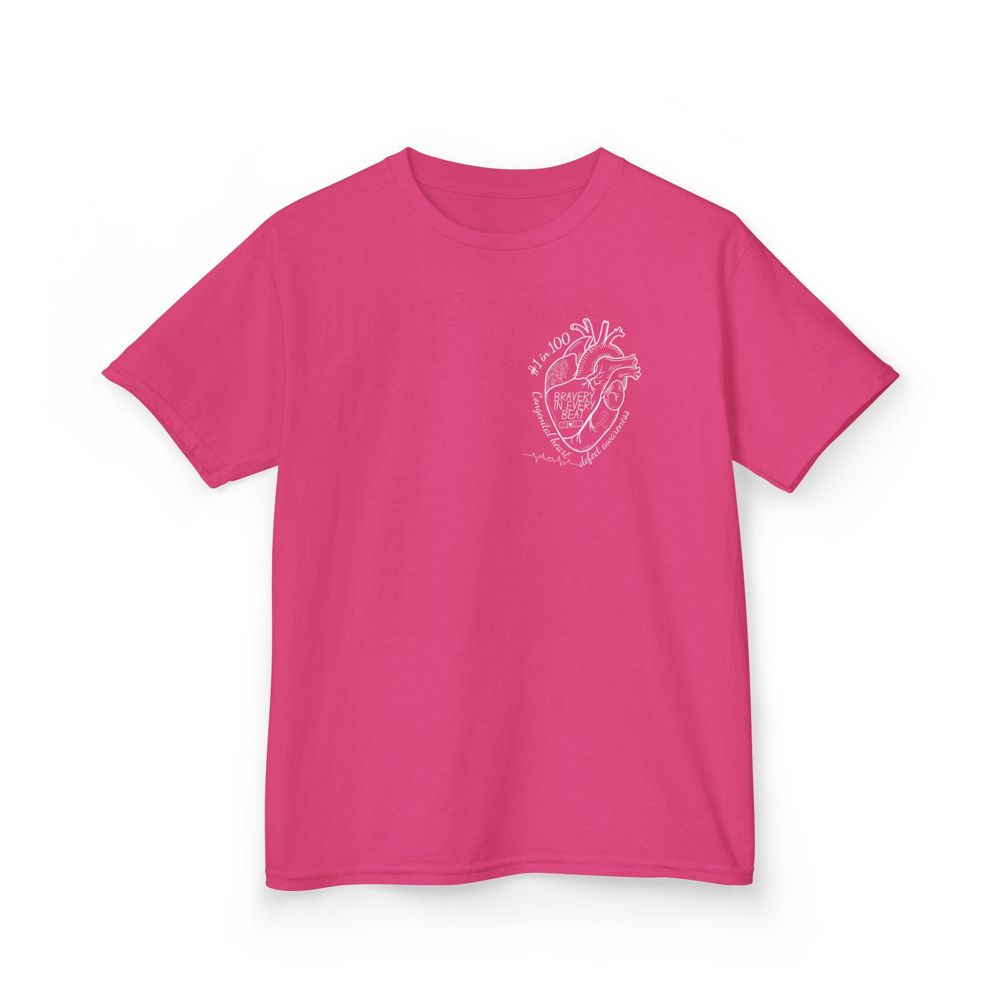 Kids "Bravery in Every Beat" CHD T-Shirt