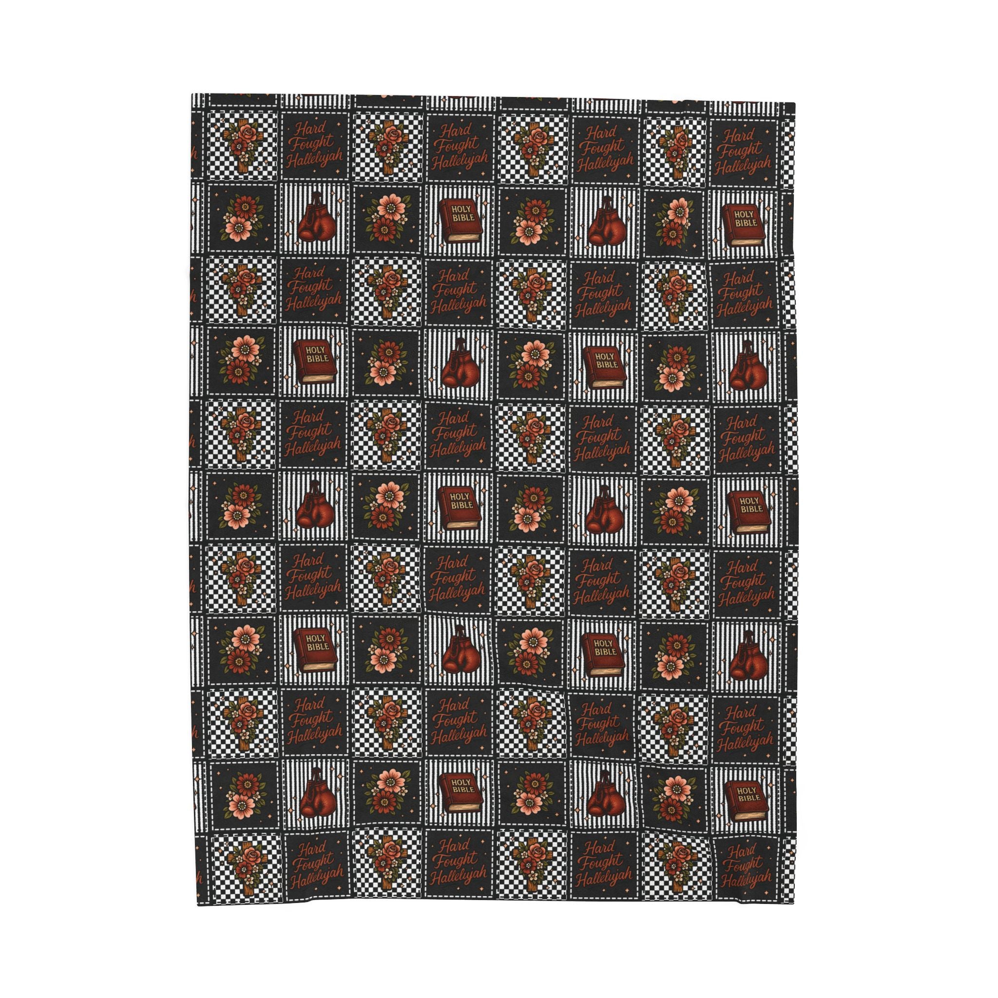 Hard Fought Hallelujah Plush Blanket
