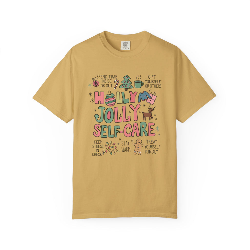 Christmas Self Care Tee — Holiday T-shirt
