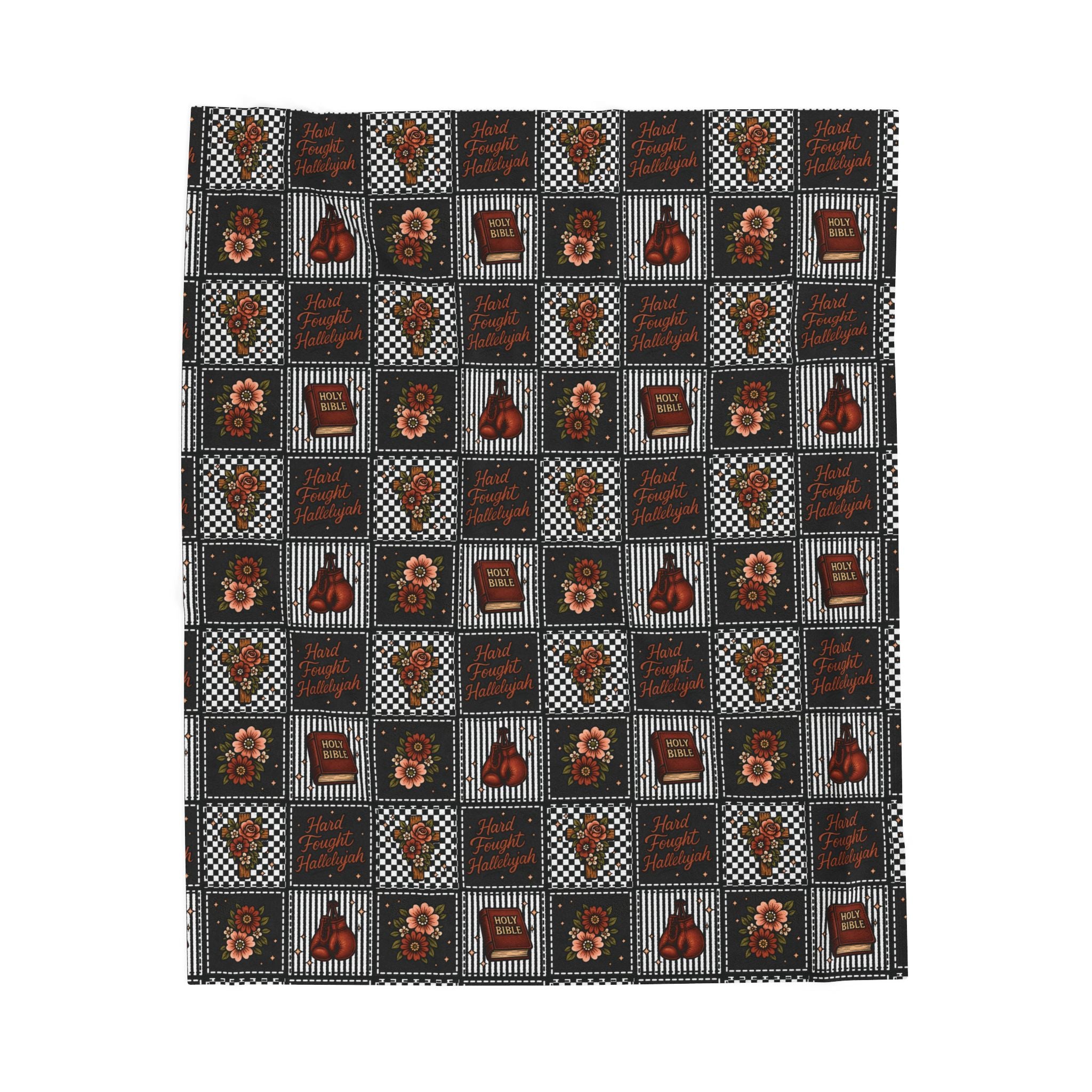 Hard Fought Hallelujah Plush Blanket