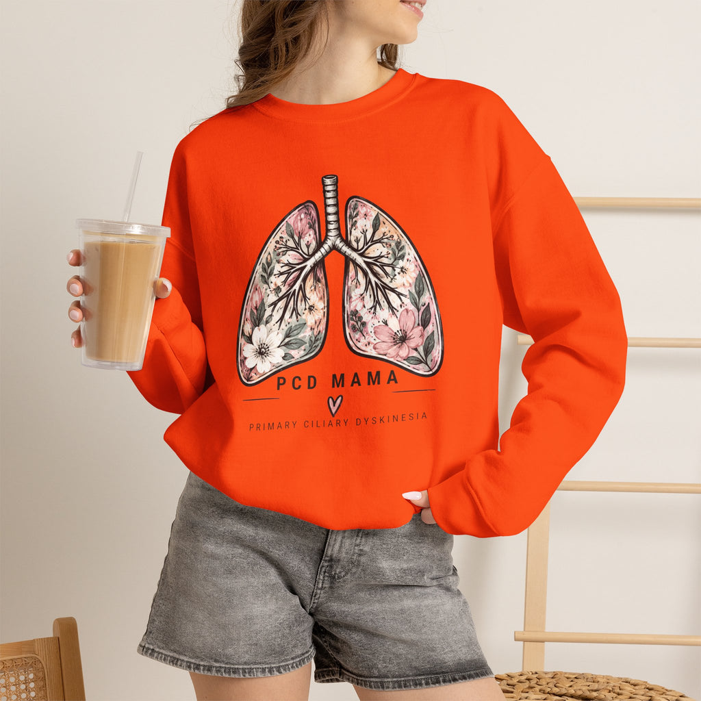 PCD Mama Floral Lungs Sweatshirt