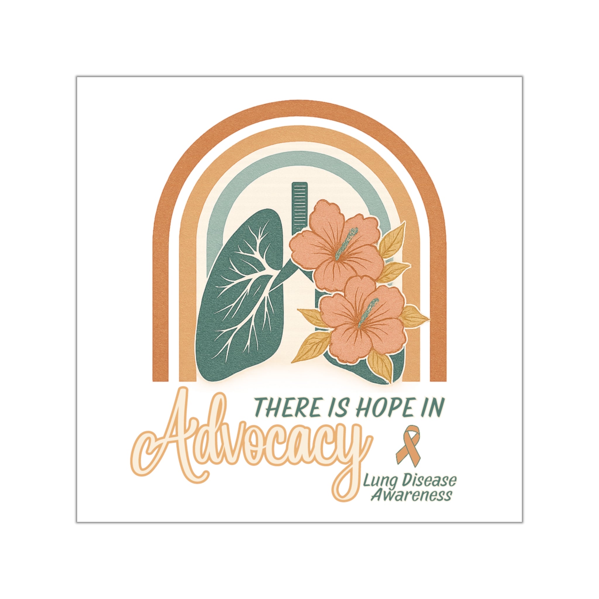 Vinyl Stickers - Hope in Advocacy Lung Disease