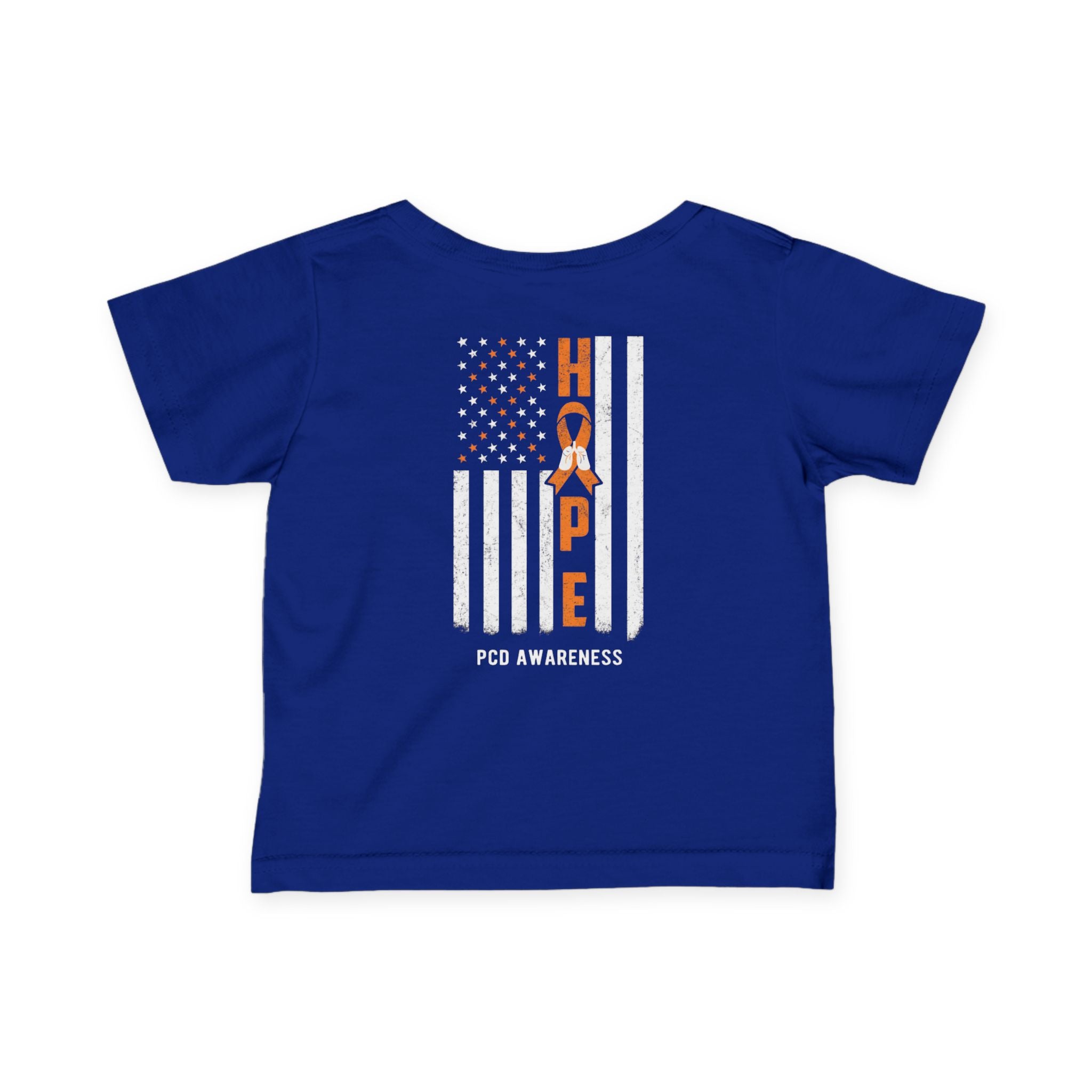 Infant Tee - PCD Awareness Flag Design