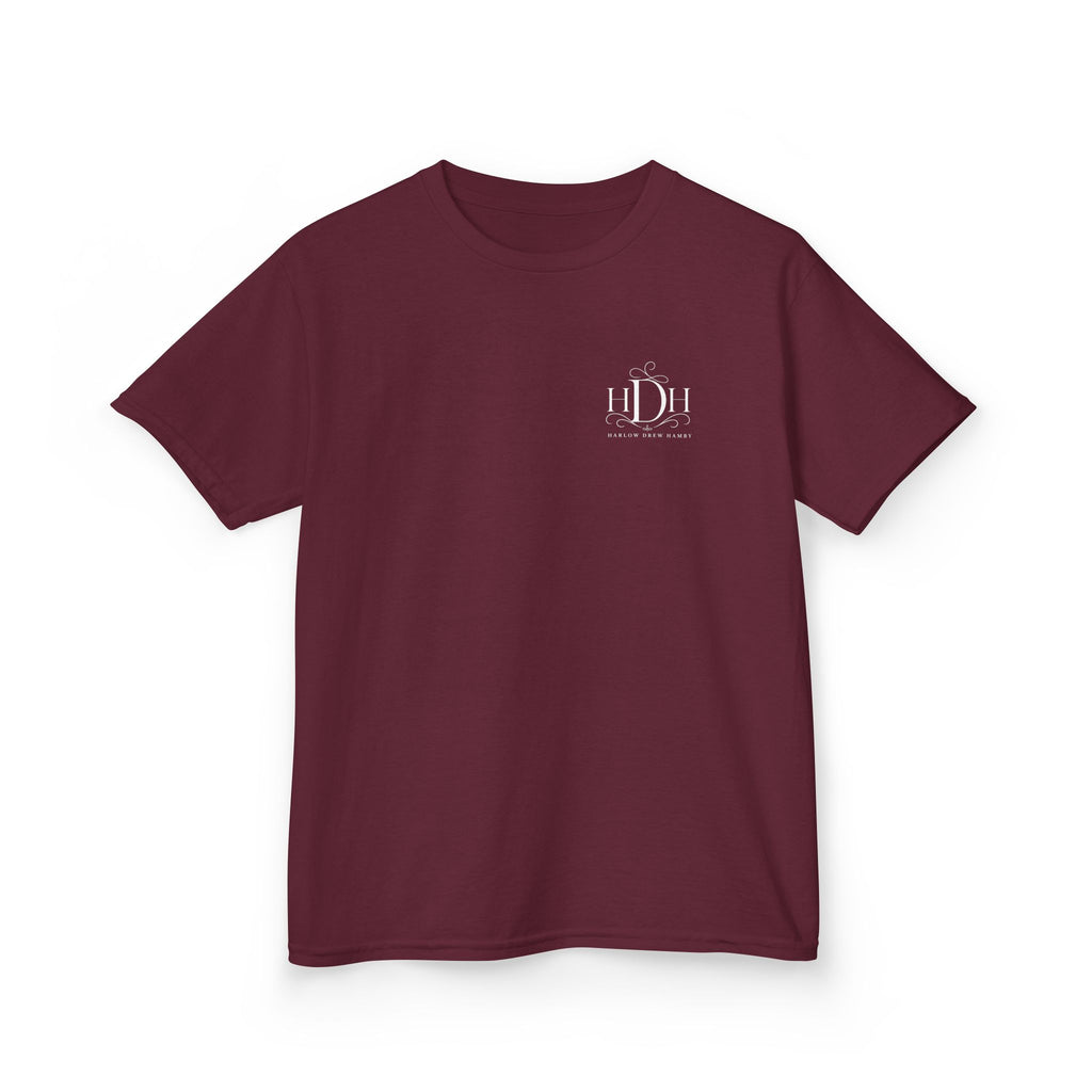 Hand in Hand for Harlow- Bow Tee youth