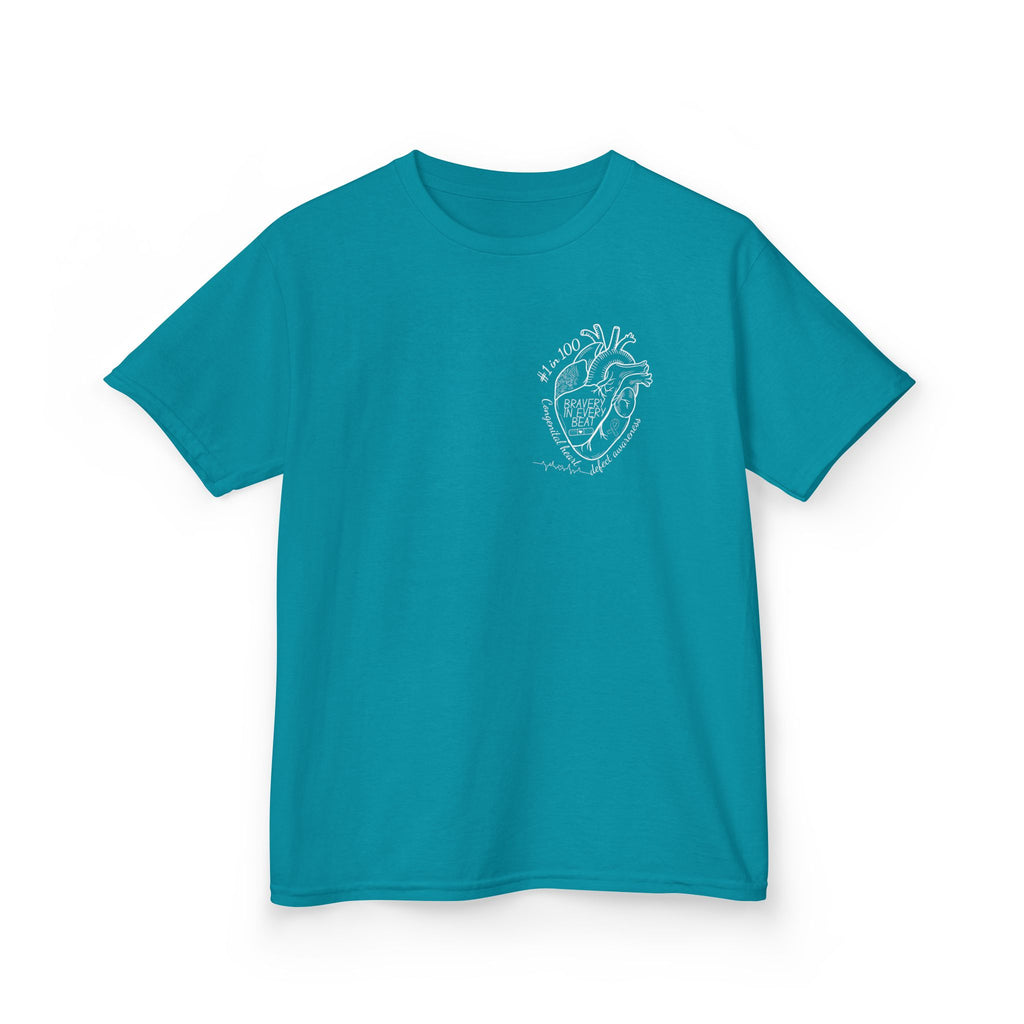 Kids "Bravery in Every Beat" CHD T-Shirt