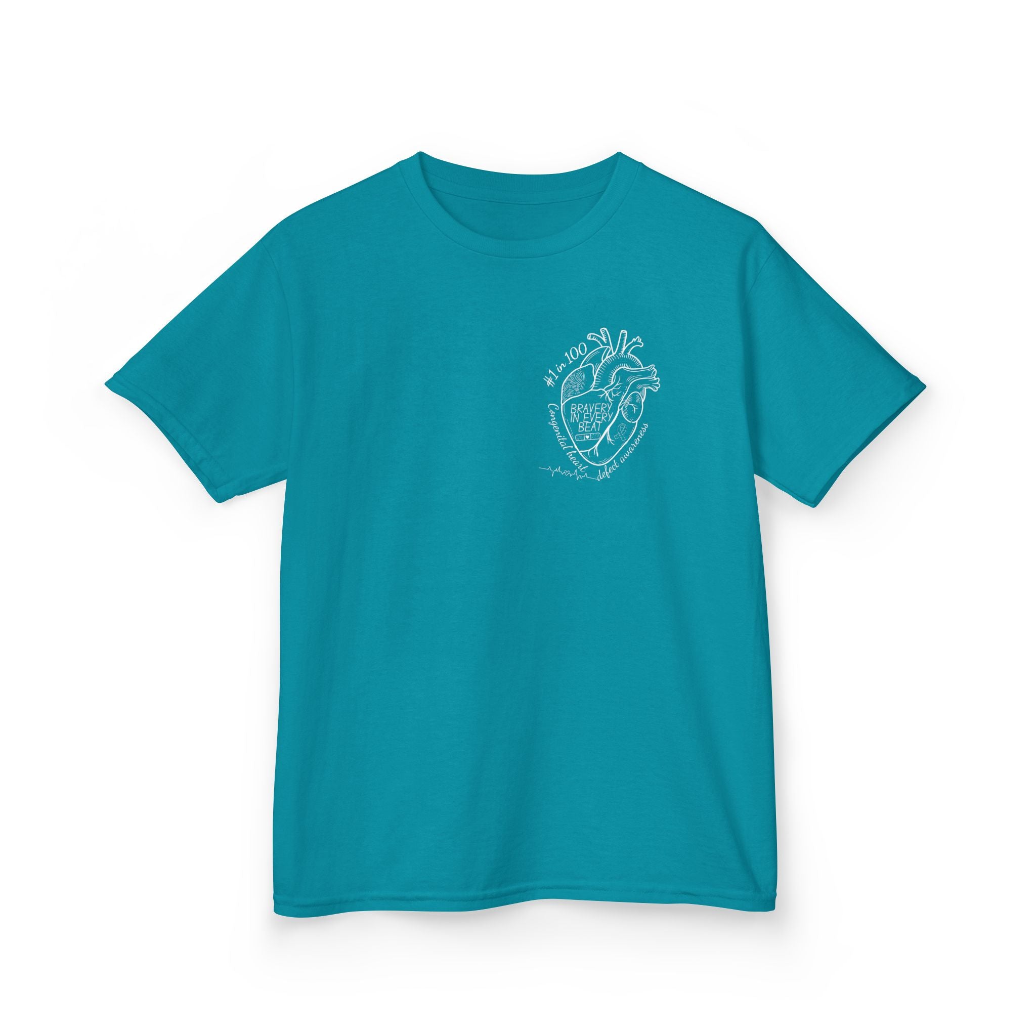 Kids "Bravery in Every Beat" CHD T-Shirt