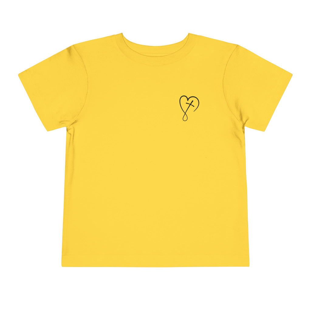 Toddler Short sleeve Jesus has my back