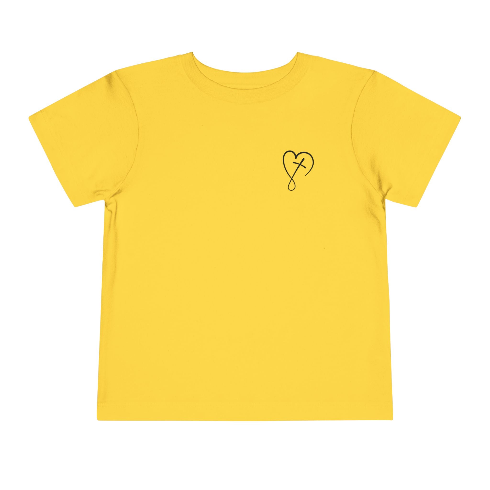 Toddler Short sleeve Jesus has my back