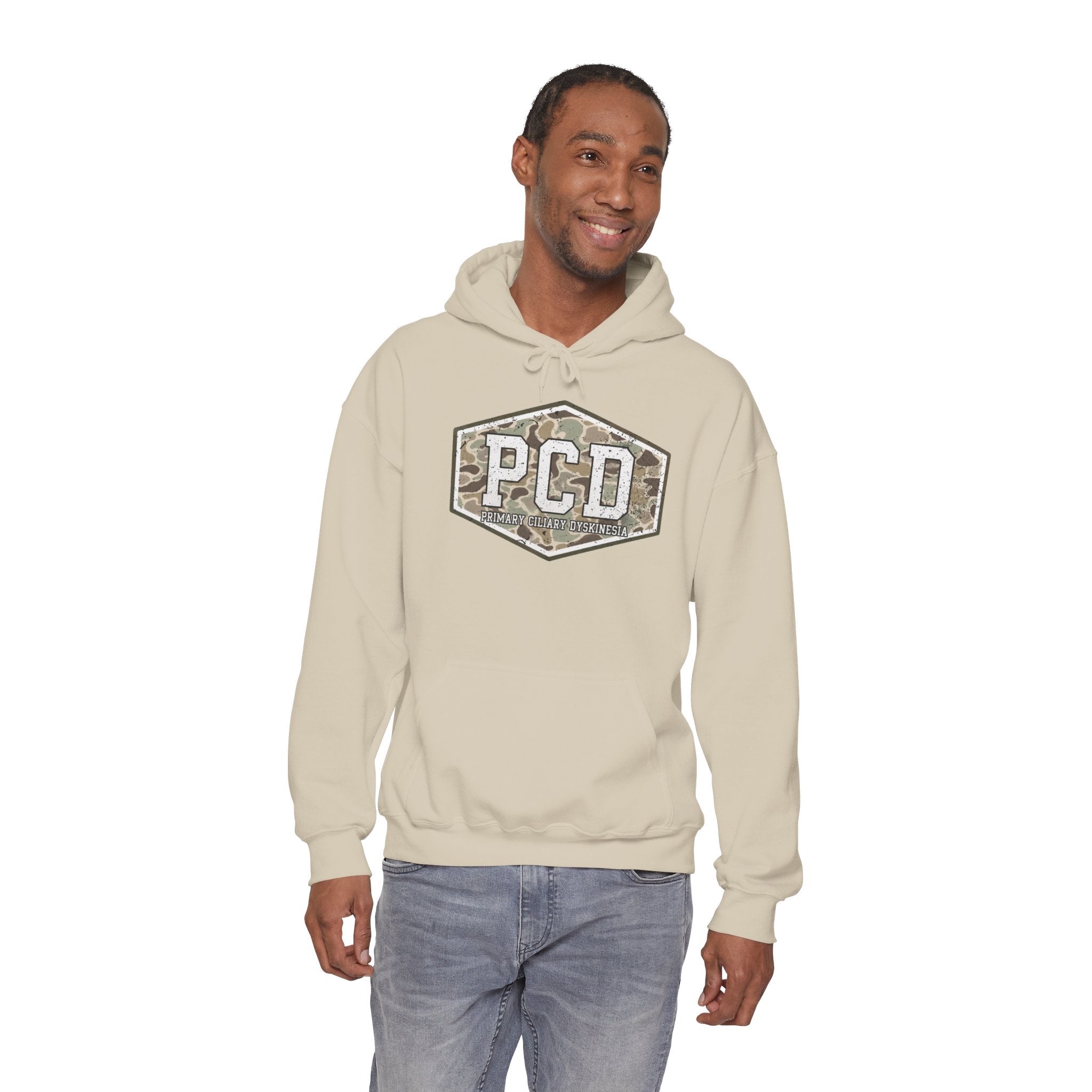 PCD Camo Logo Hoodie – Tactical Military Style Pullover