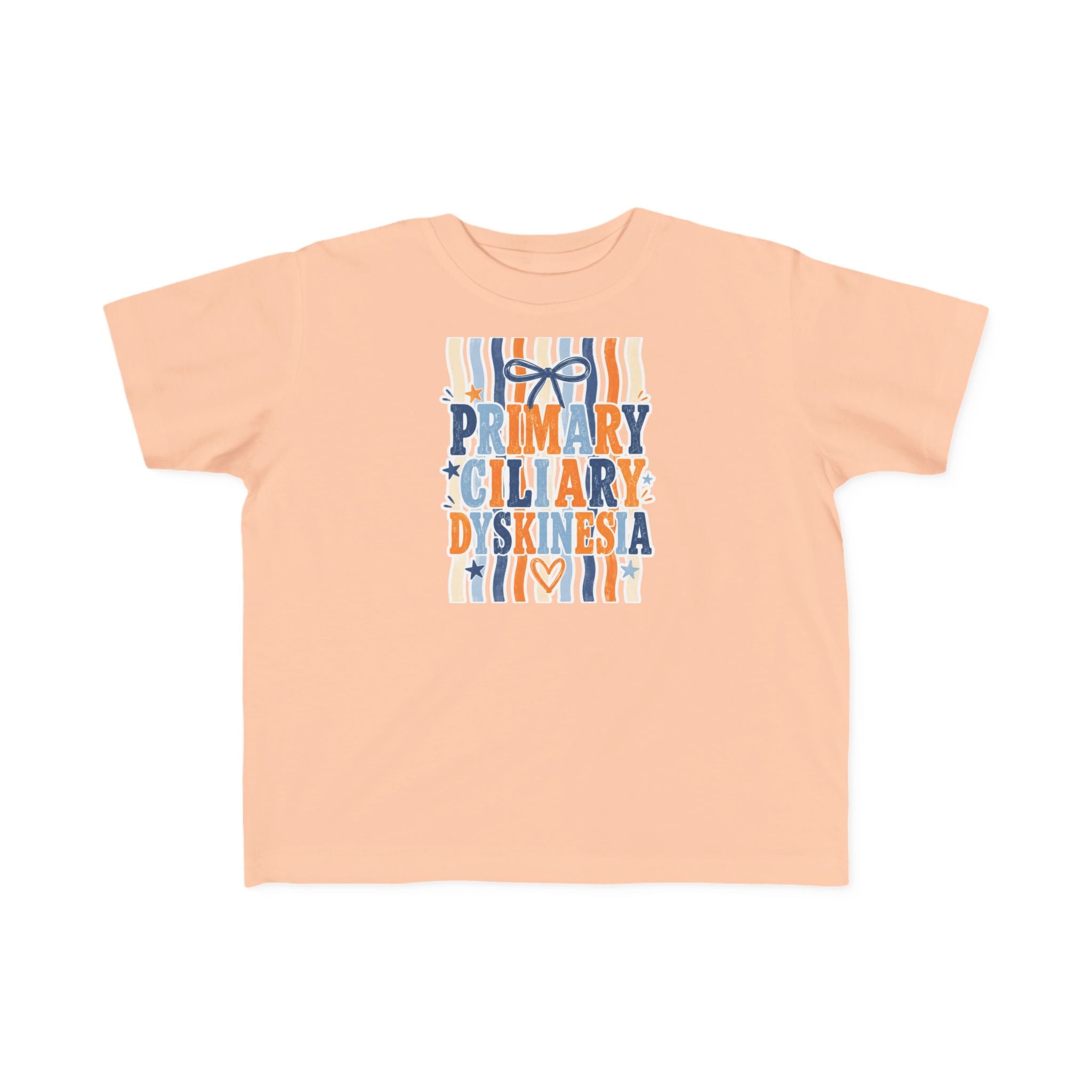 The Jentri- Toddler Primary Ciliary Dyskinesia Tee — Awareness Ribbon Design