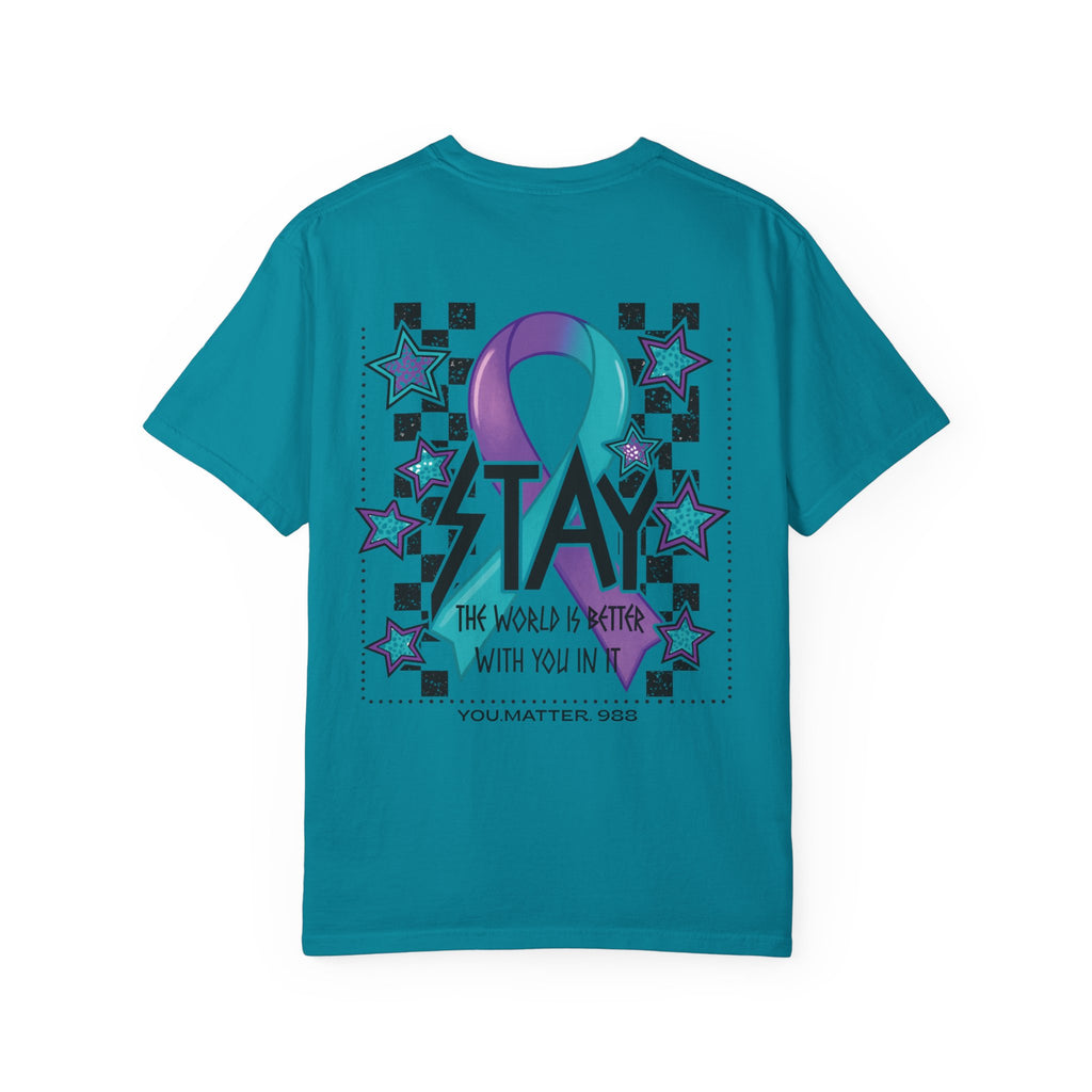 YOU.MATTER.988.STAY T-Shirt — Inspirational Graphic Tee