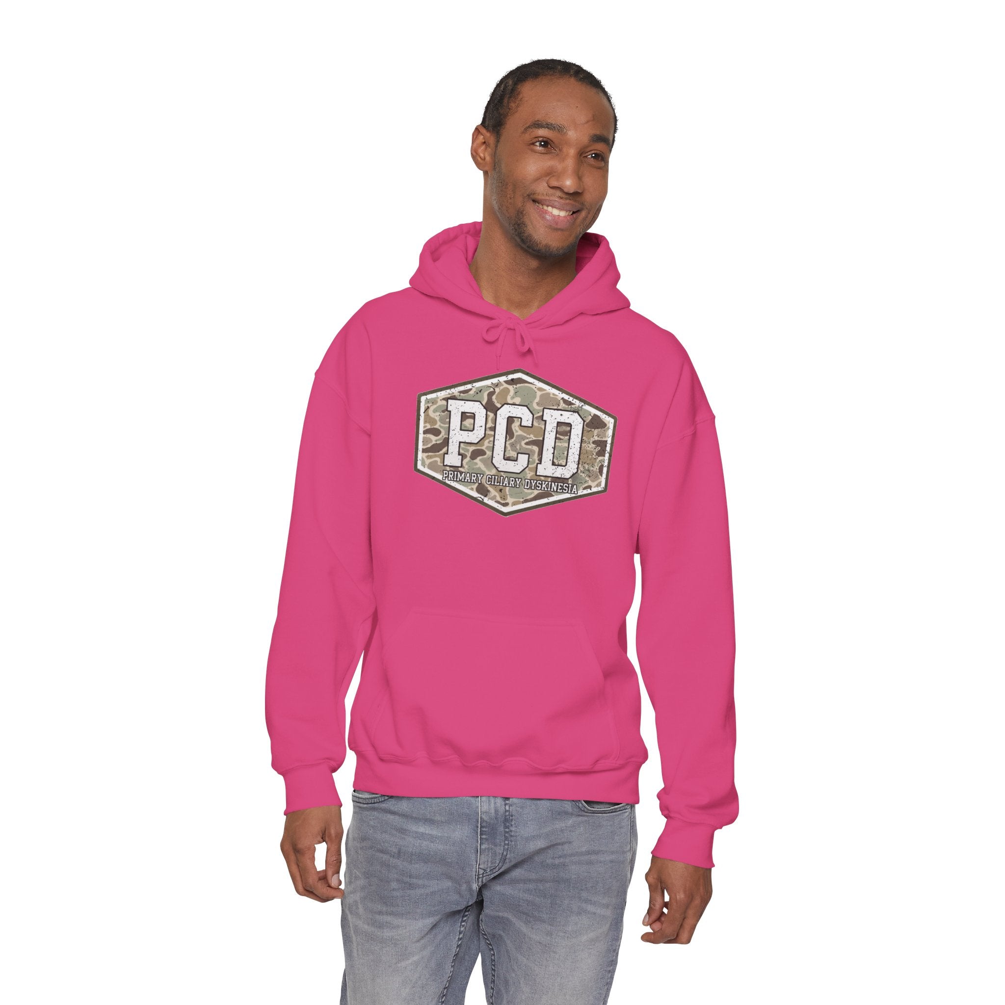 PCD Camo Logo Hoodie – Tactical Military Style Pullover