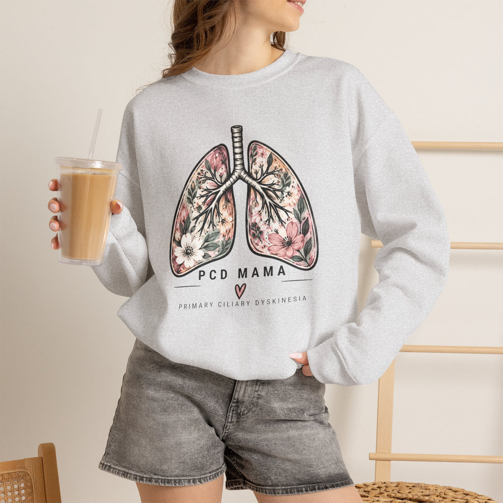 PCD Mama Floral Lungs Sweatshirt