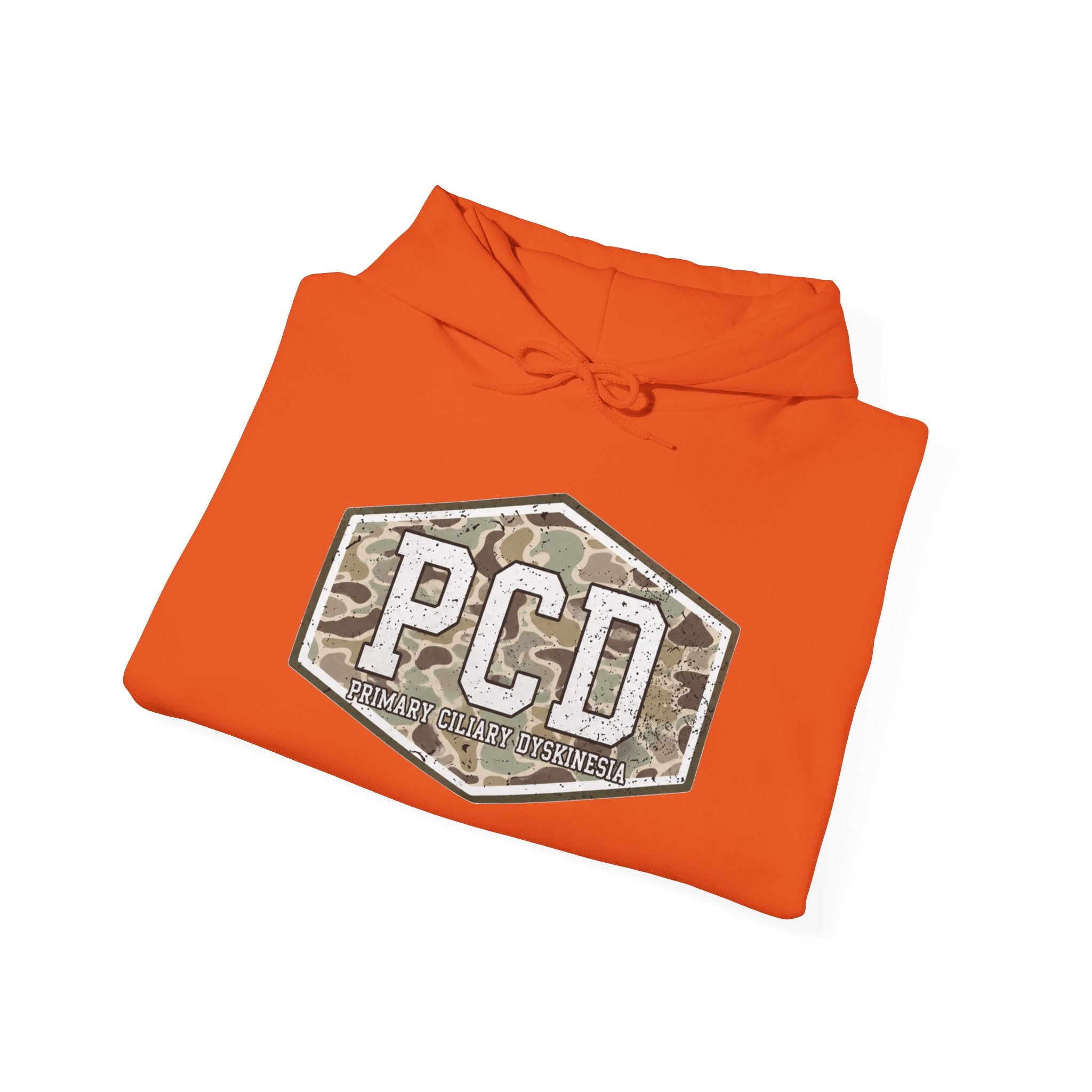 PCD Camo Logo Hoodie – Tactical Military Style Pullover