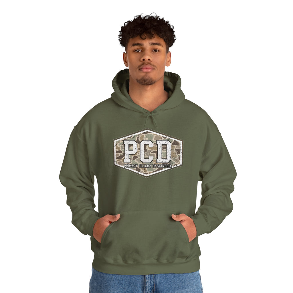 PCD Camo Logo Hoodie – Tactical Military Style Pullover