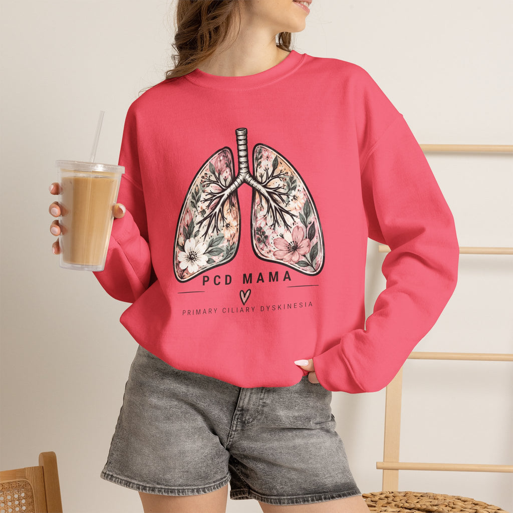 PCD Mama Floral Lungs Sweatshirt