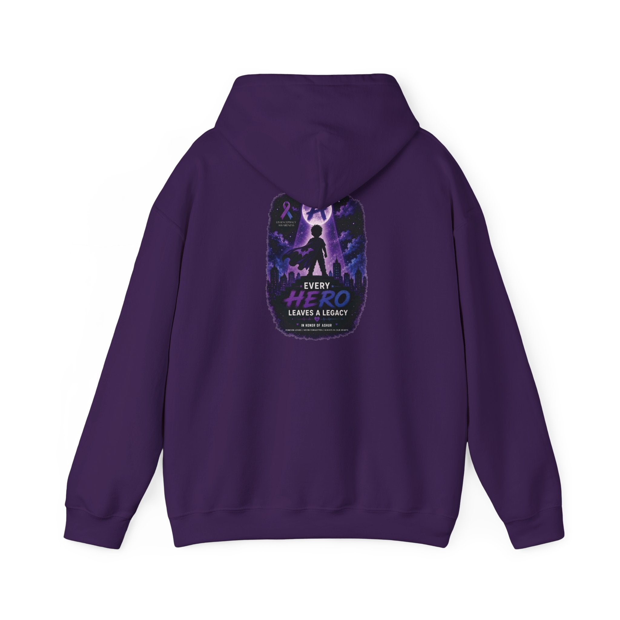 Every Hero Leaves a Legacy Hoodie- Ashur Fundraiser