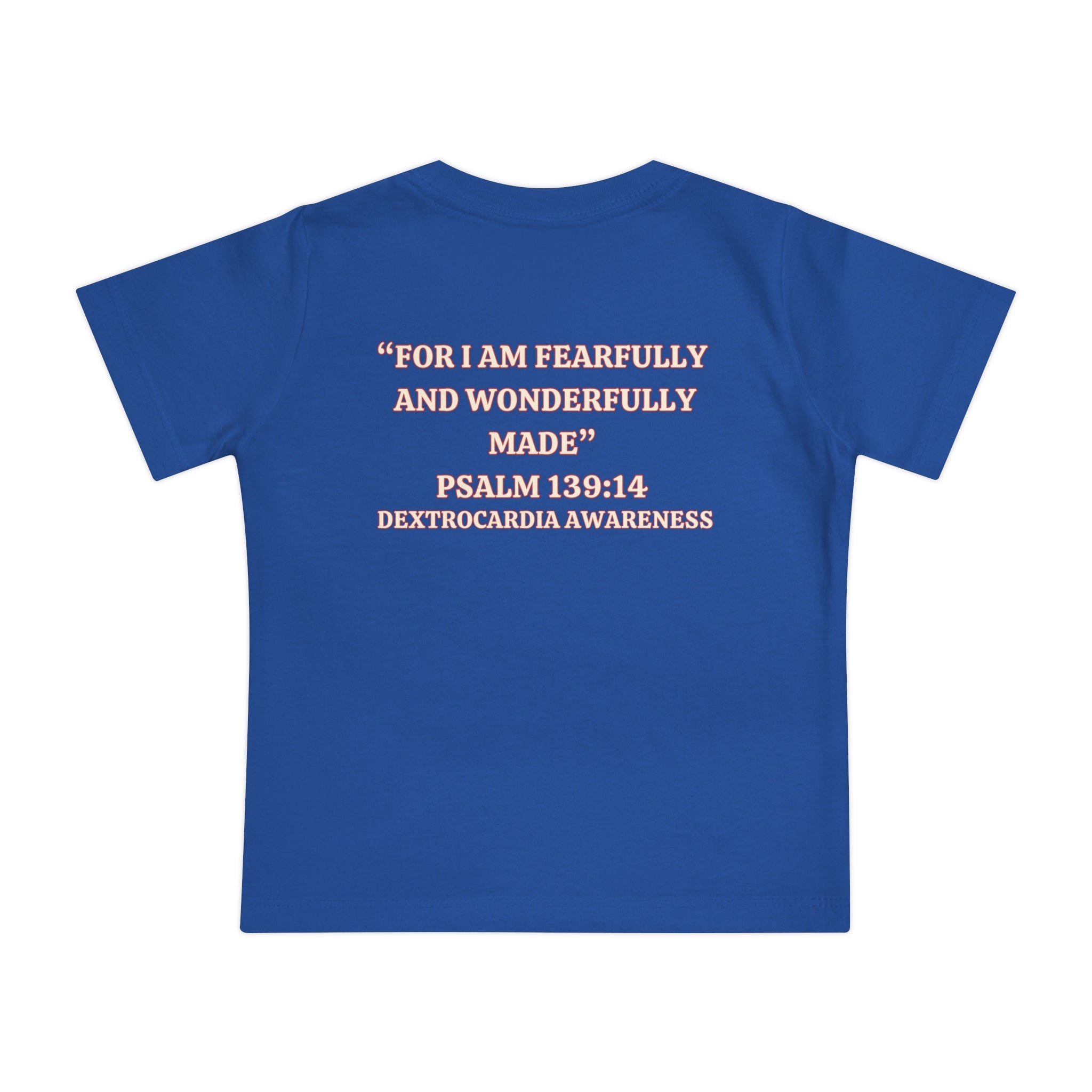 Dextrocardia Baby Short Sleeve T-Shirt — “Heart is in the Right Place”