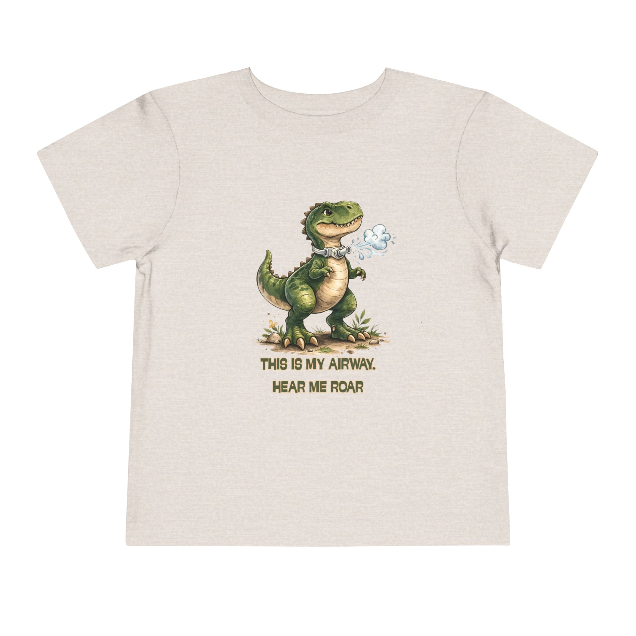 Trach Awareness Toddler Tee — "Airway Hear Me Roar!"