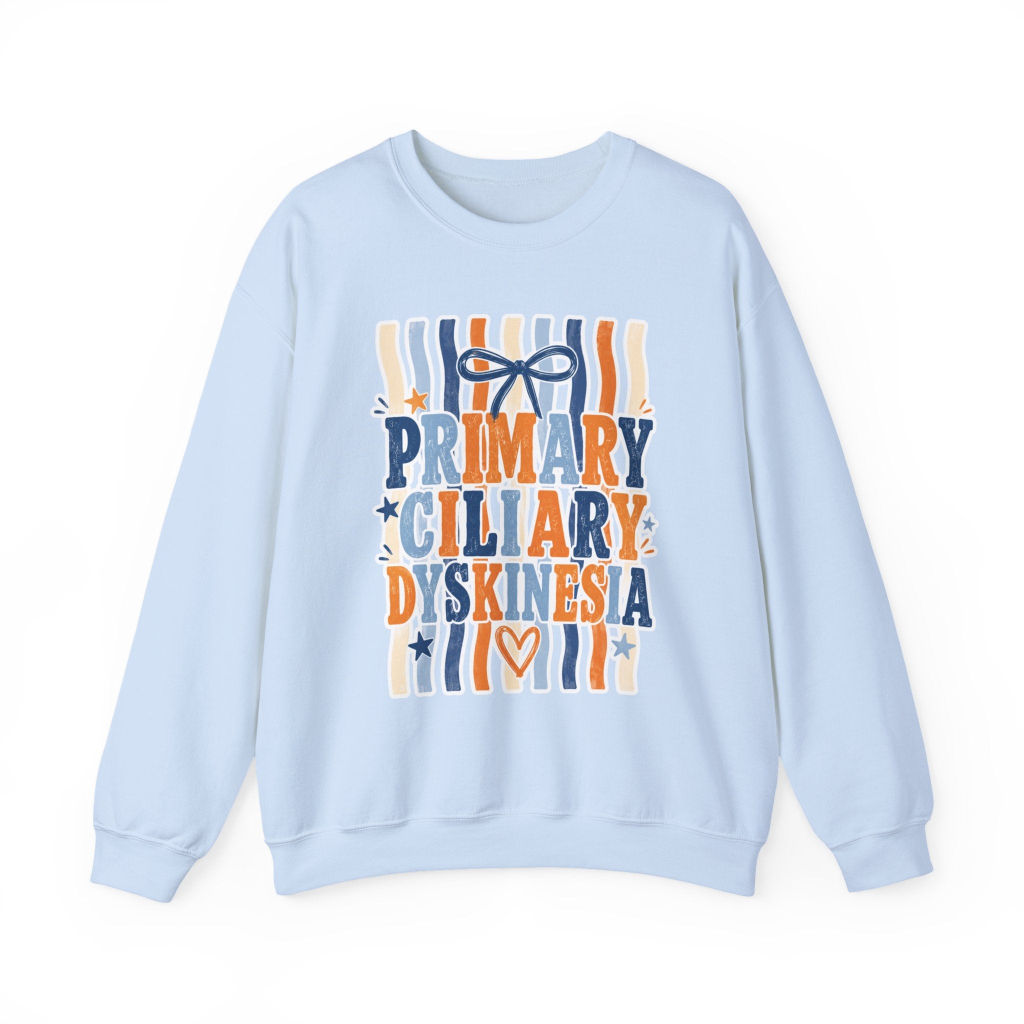 Primary Ciliary Dyskinesia Awareness Crewneck Sweatshirt