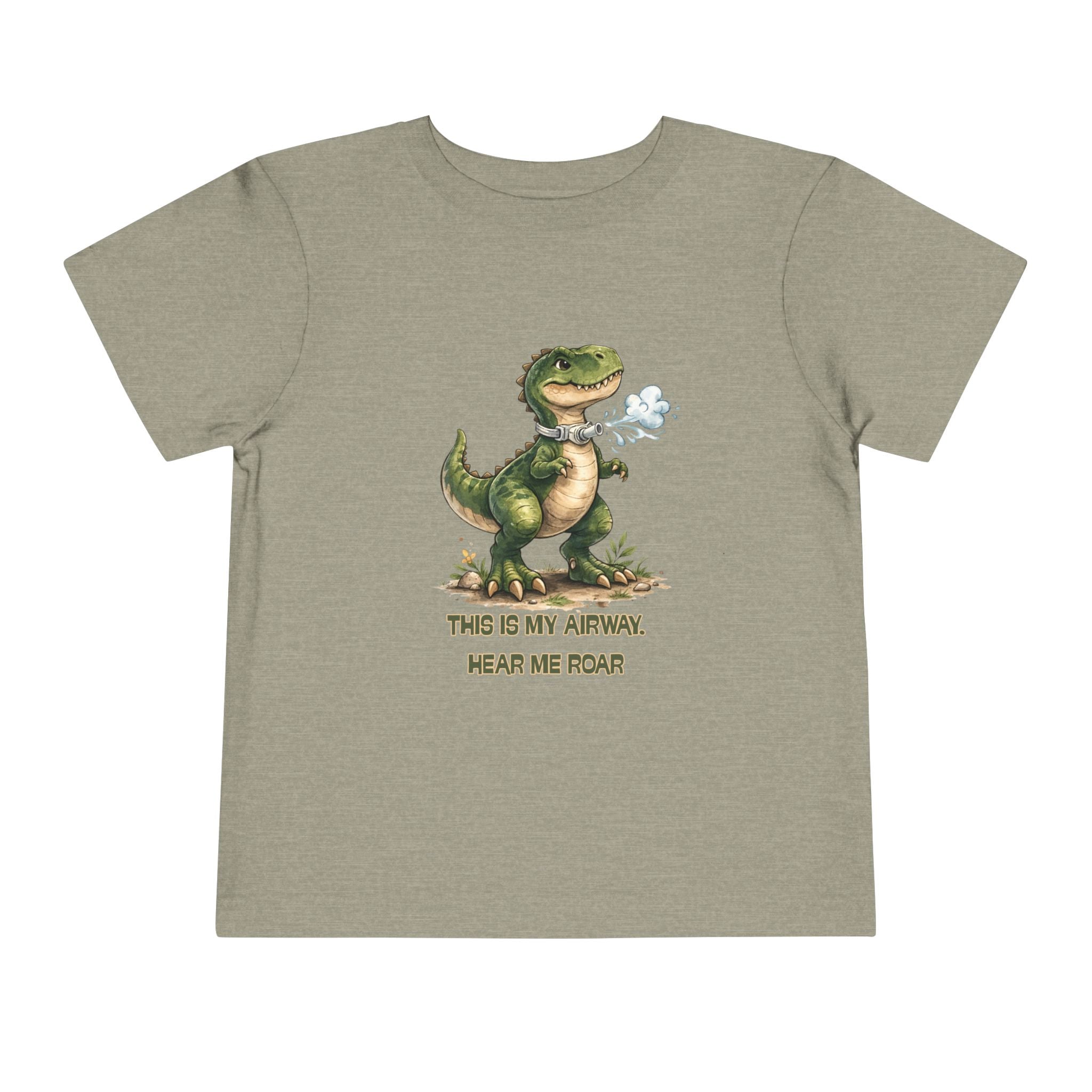 Trach Awareness Toddler Tee — "Airway Hear Me Roar!"