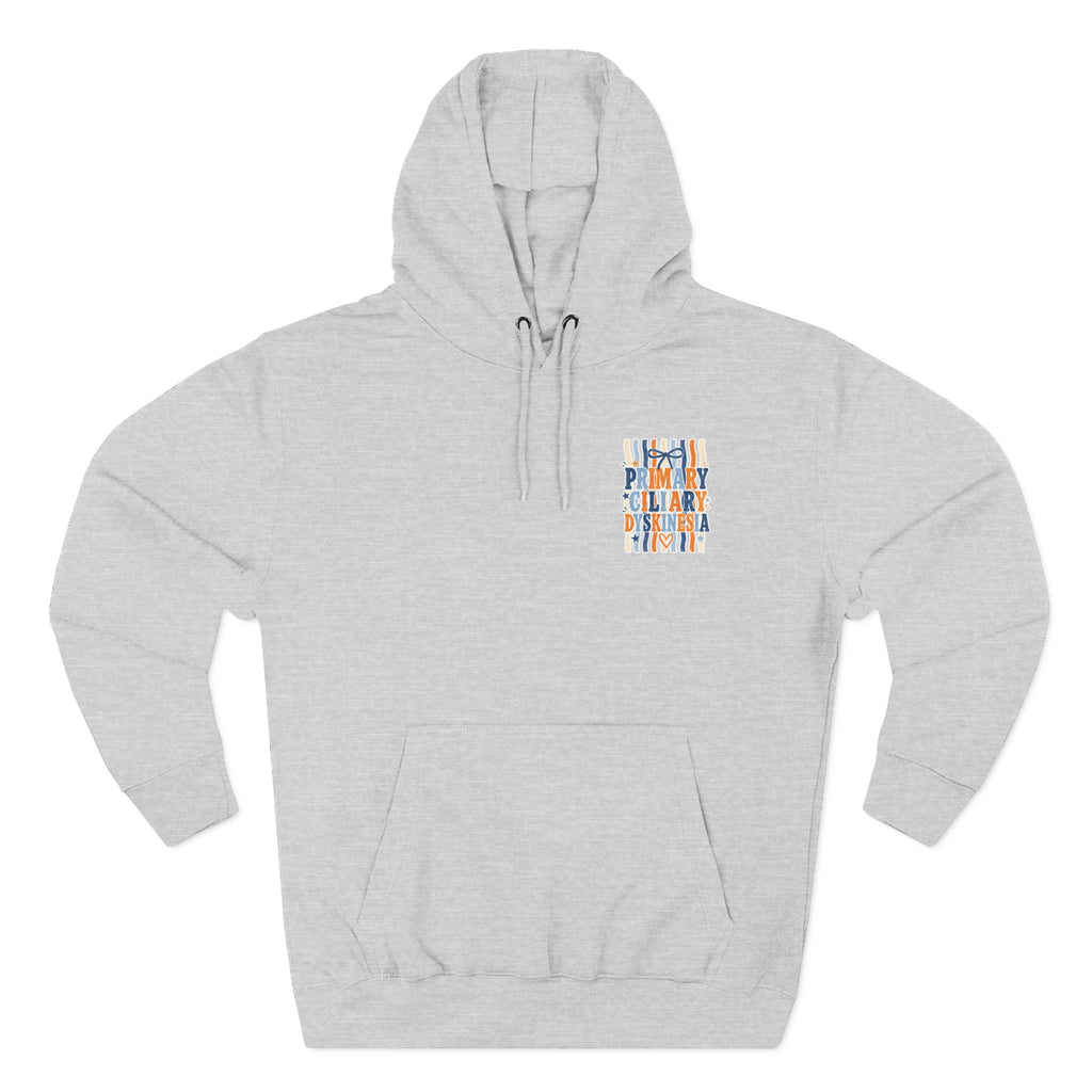 Primary Ciliary Dyskinesia Awareness Hoodie — Support & Awareness Pullover