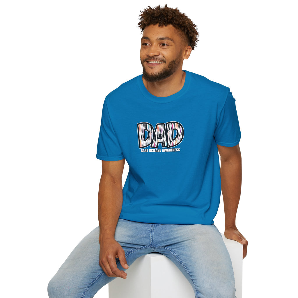 DAD Warrior Stripes Tee — Andme Bamboo Collab Graphic T-Shirt